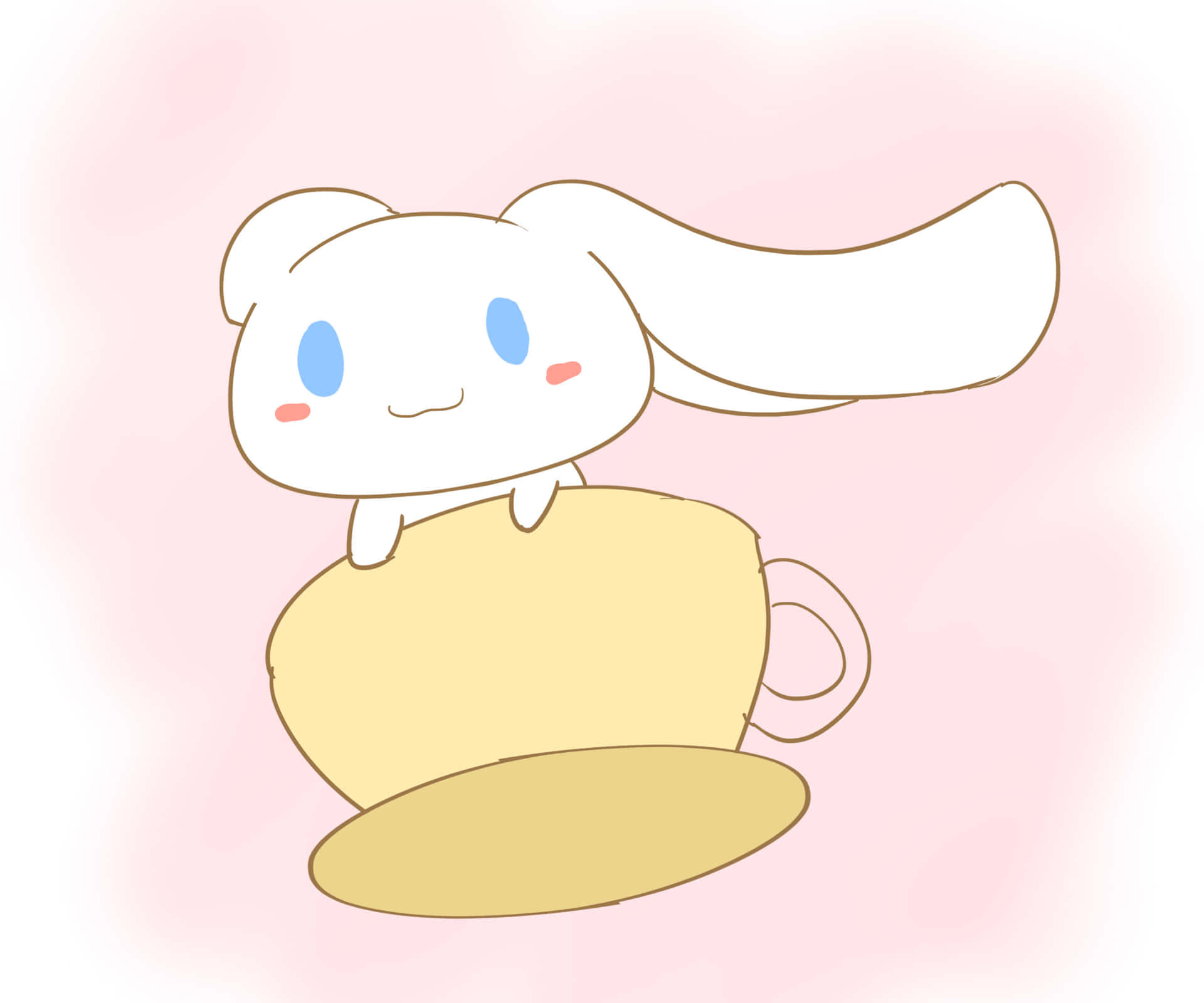 Download Cinnamoroll Sanrio Carrying Cup Wallpaper