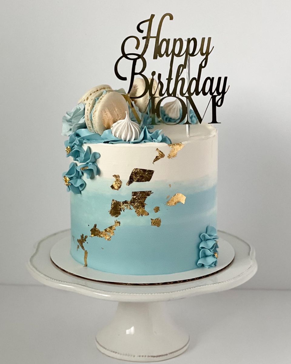 Happy Birthday Mom cake. Cake designs birthday, Birthday cake for mom, 14th birthday cakes