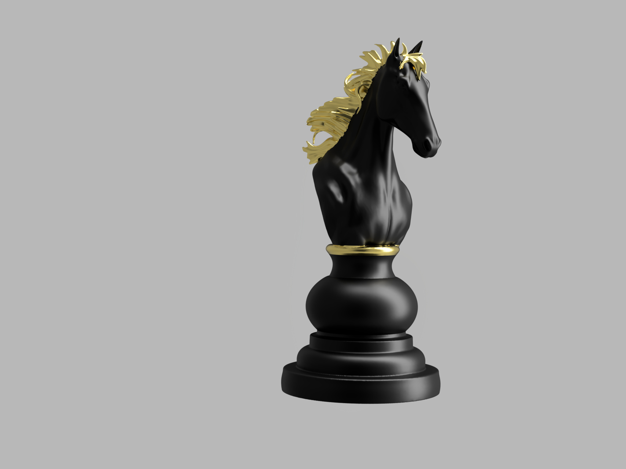 STL file Chess Knight・3D print object to download・Cults