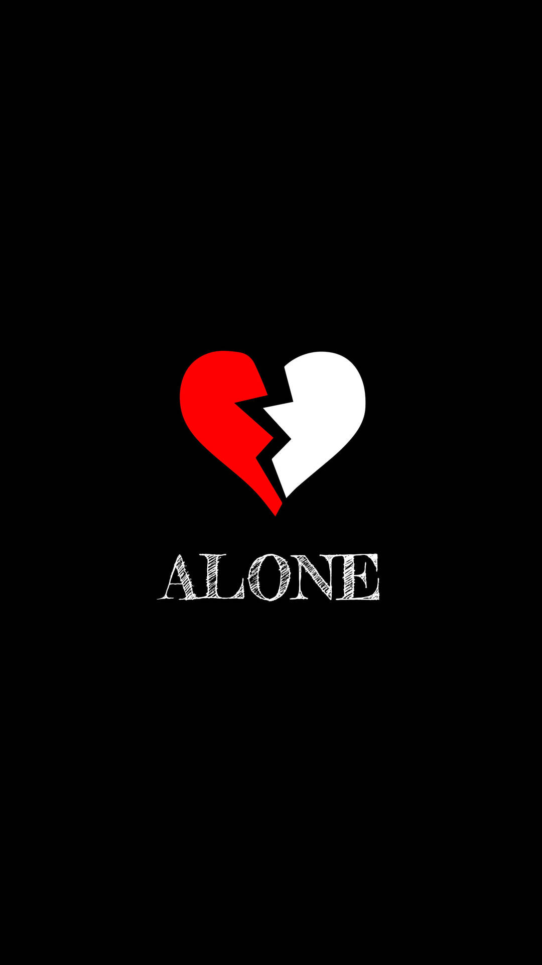 Download Love Alone Heartbroken Wallpaper