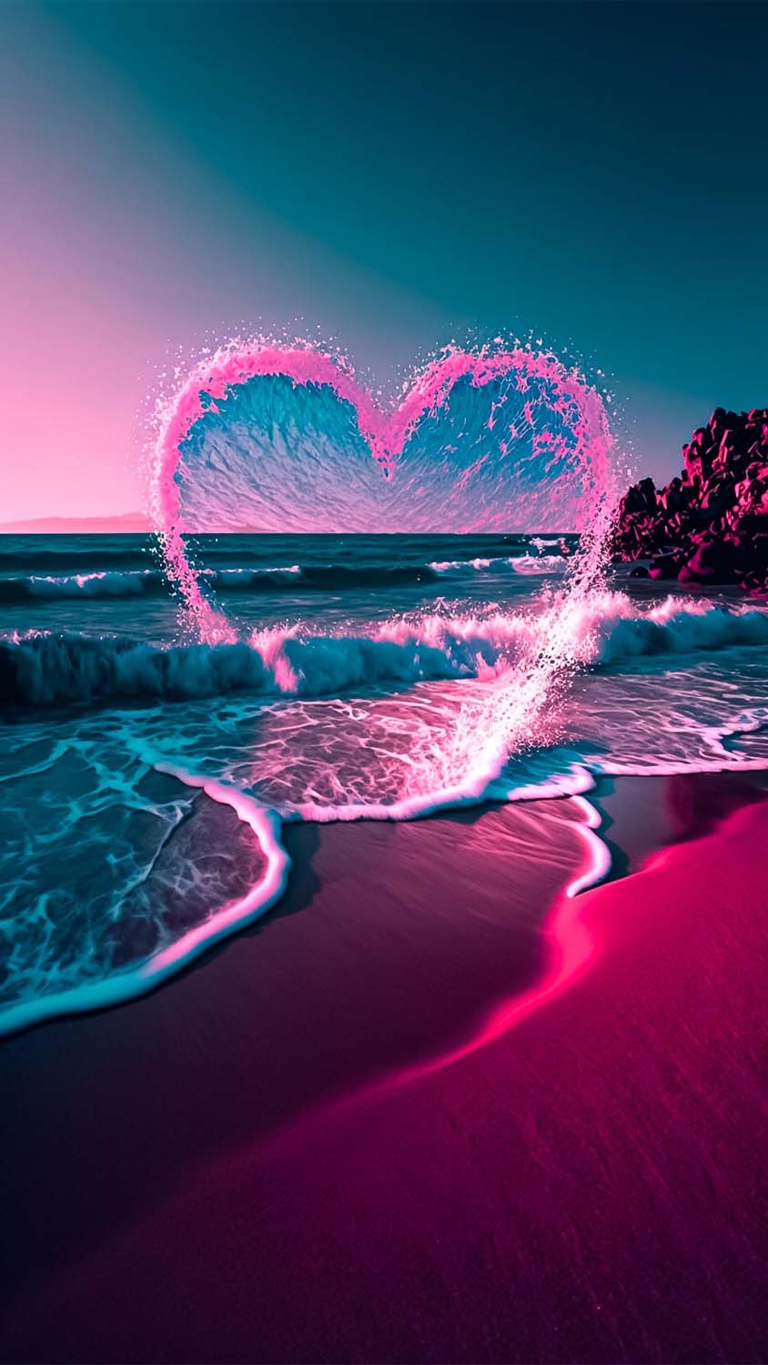 Love Beach 4K IPhone Wallpaper HD Wallpaper, iPhone Wallpaper