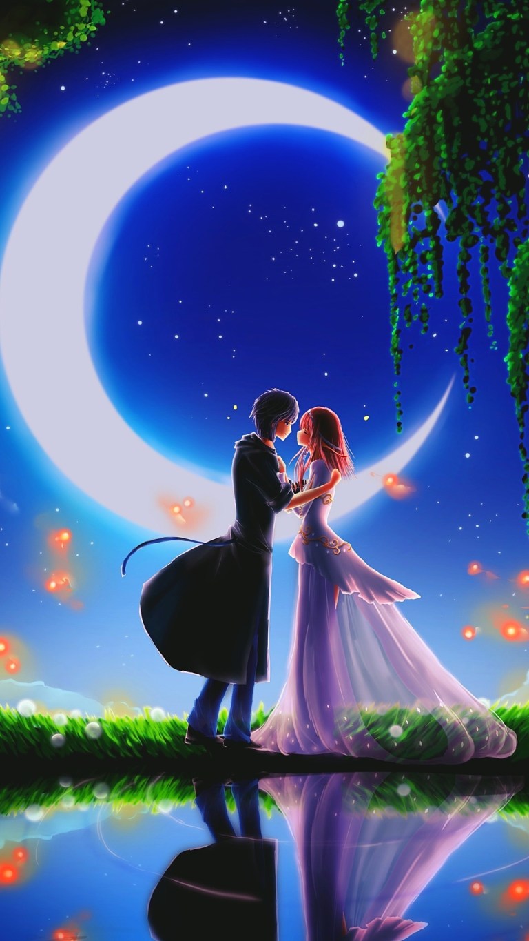 Free download Love Romantic Anime Couple iPhone Ultra HD 4K Wallpaper Traxzee [768x1365] for your Desktop, Mobile & Tablet. Explore Love iPhone 4K Wallpaper. iPhone 4K Wallpaper, 4K iPhone