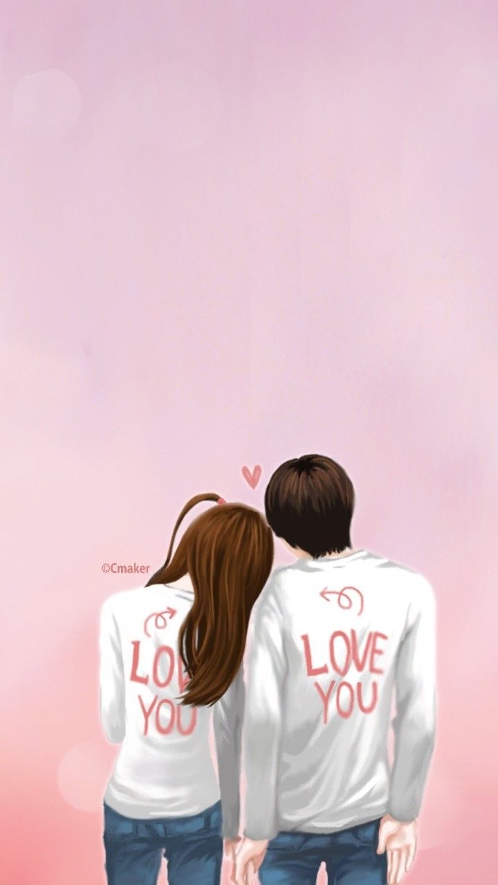 Cute Couple Love iPhone Wallpaper