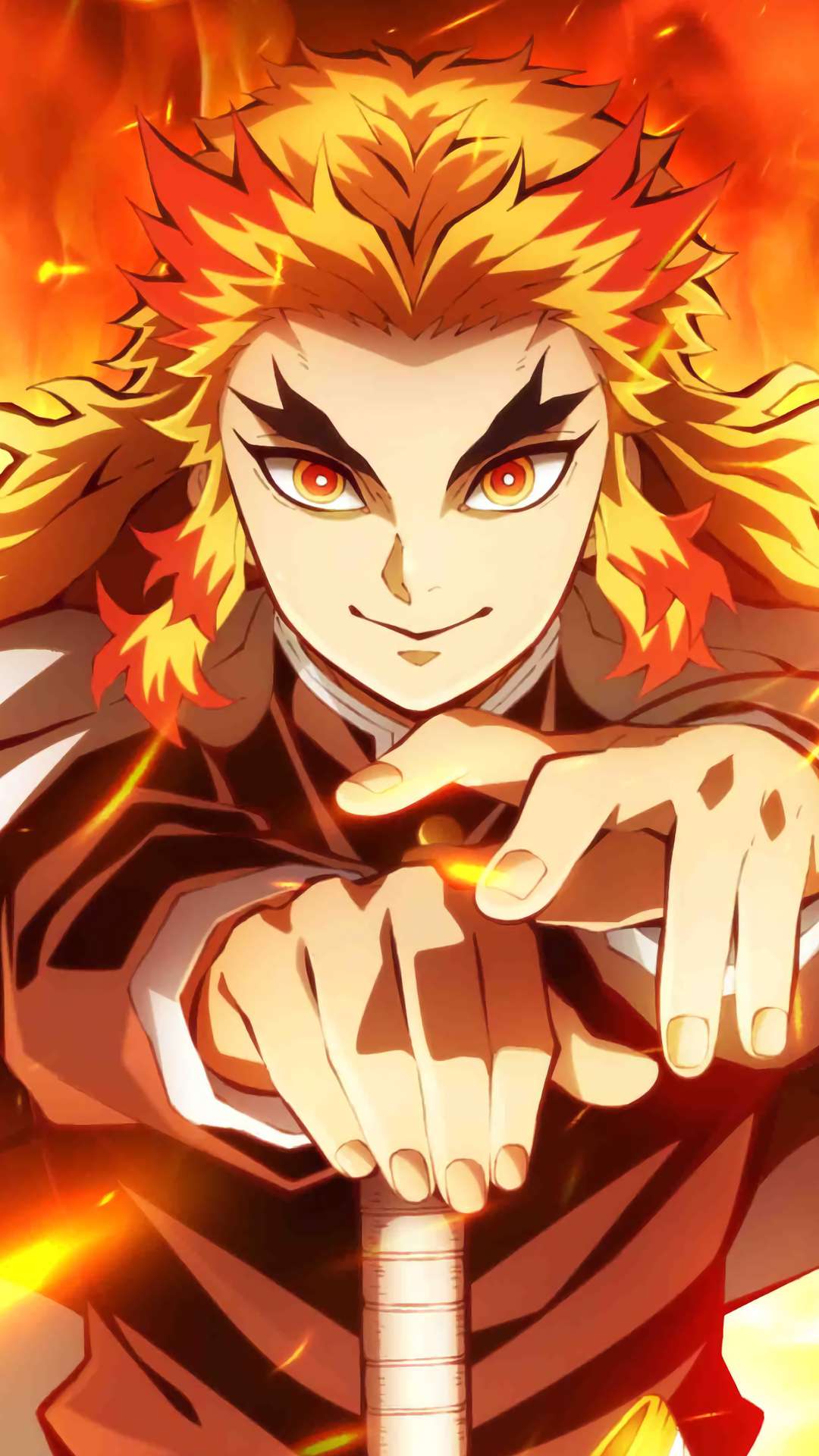 Rengoku Wallpaper for iPhone and Android