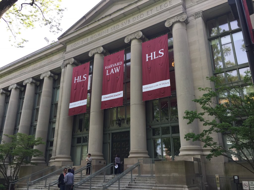 Harvard Law School are up! One week to go