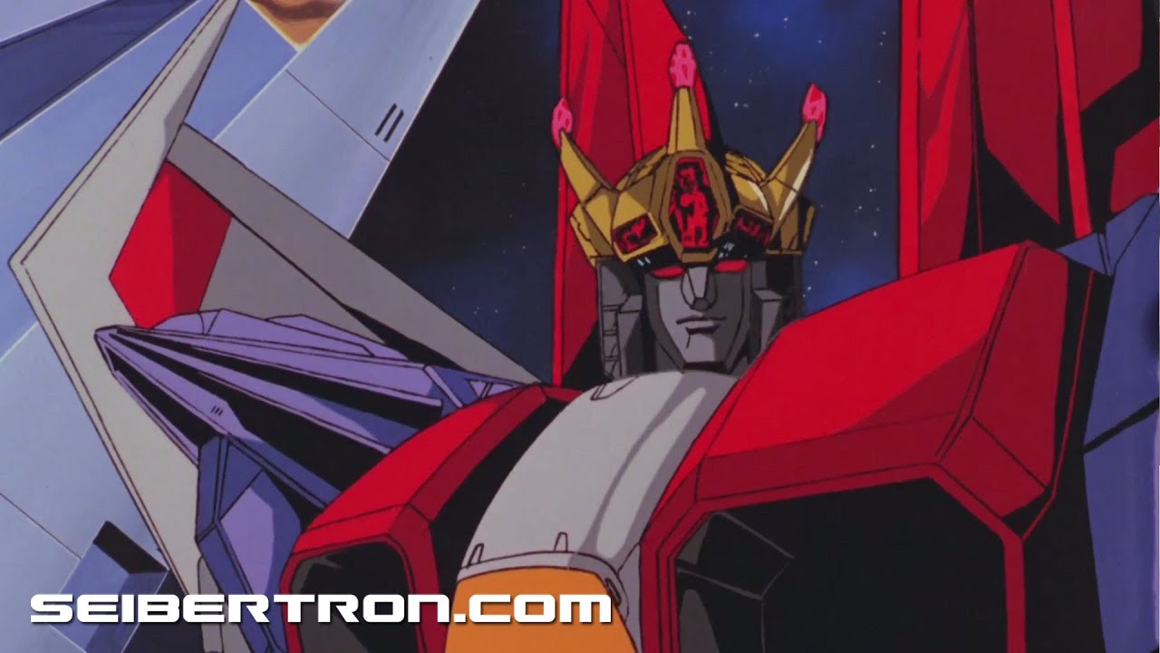 The Transformers The Movie 30th Anniversary Edition Starscream Coronation Scene with Galvatron HD