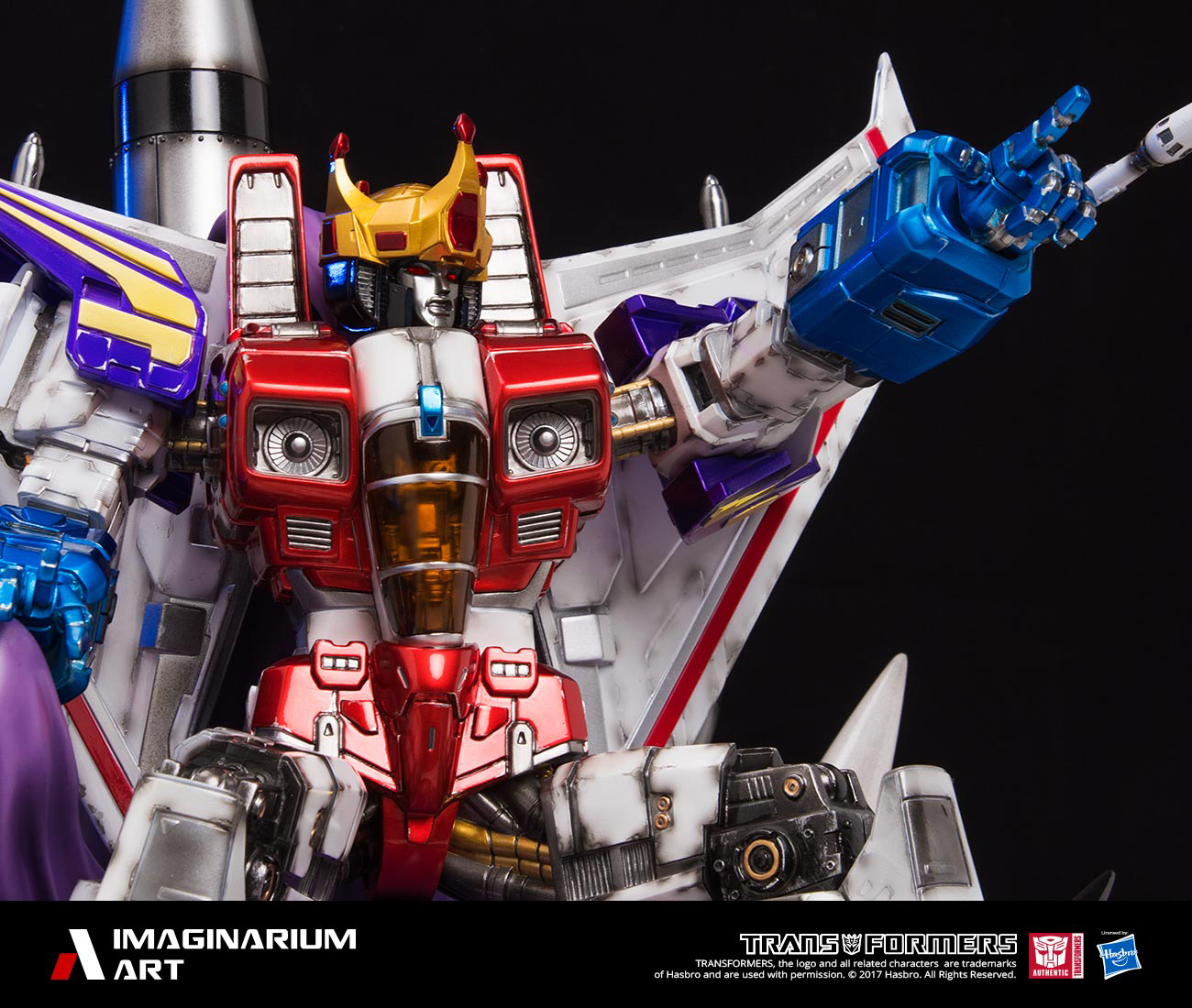 Imaginarium Art Coronation Starscream Statue Final Product Image