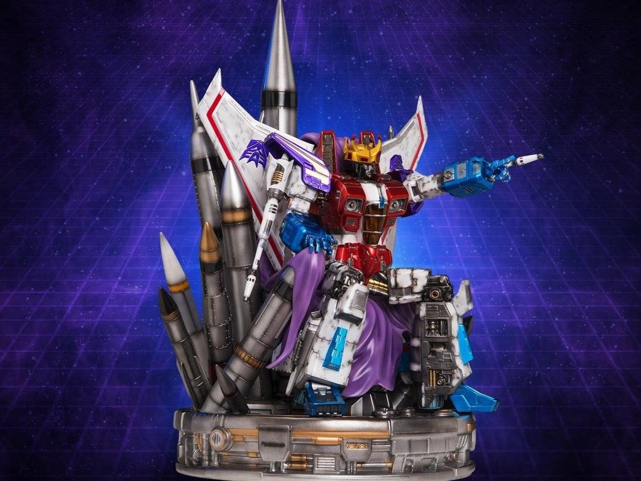 Starscream Coronation On Throne Statue by Imaginarium Art Fiction Shop