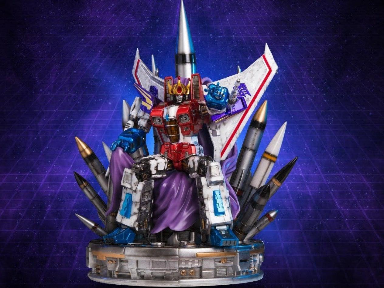 Starscream Coronation On Throne Statue by Imaginarium Art Fiction Shop