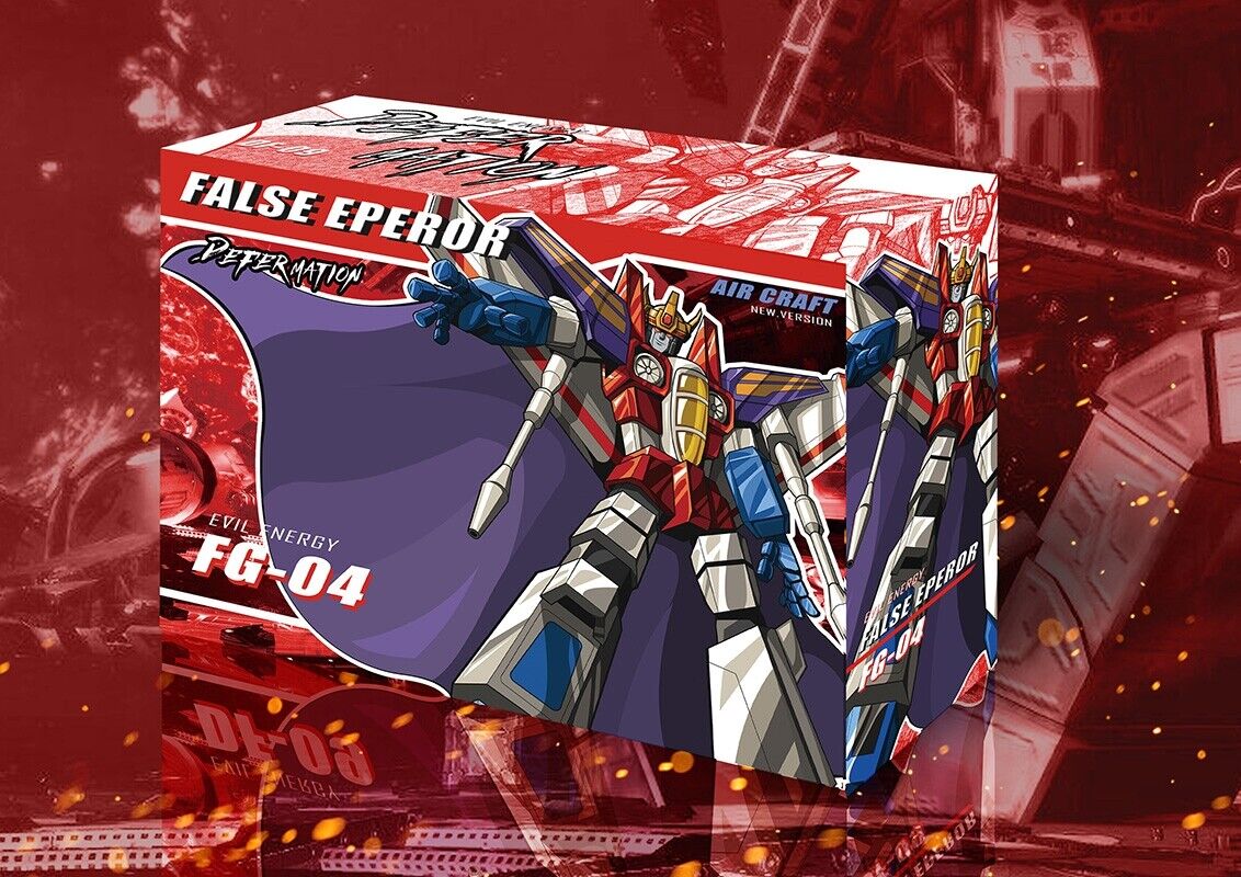 Pre Order JINBAO FG 04 Flase Eperor Mini Starscream Transformable Action Figure