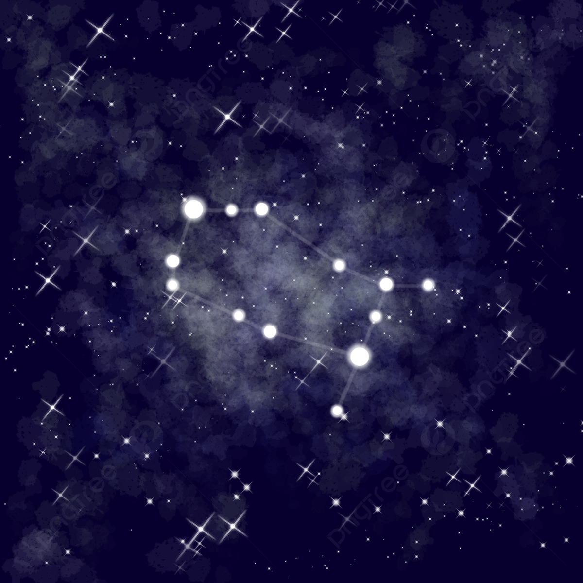 Gemini Constellation, Stars, Night, Sky Background Image And Wallpaper for Free Download
