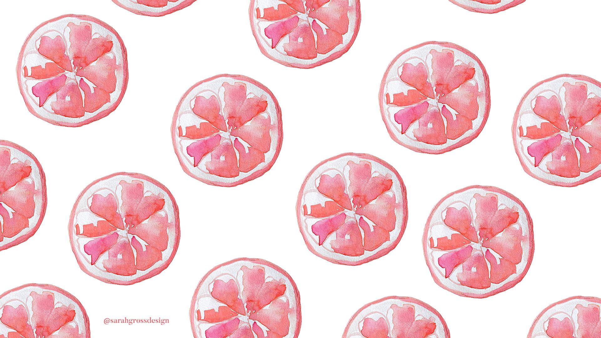 Summer Watercolor Desktop Wallpaper Free Summer Watercolor Desktop Background