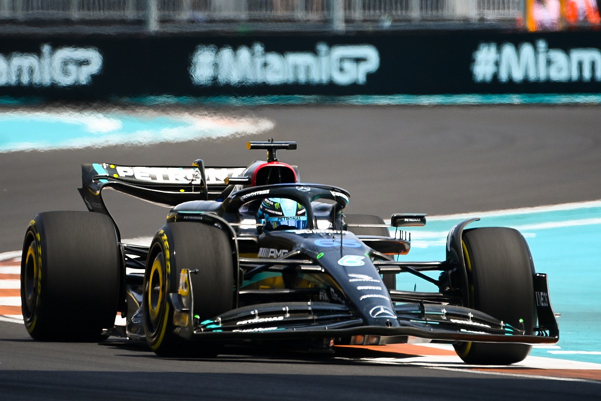 F1 Miami GP: Russell tops FP1 from Hamilton, Leclerc