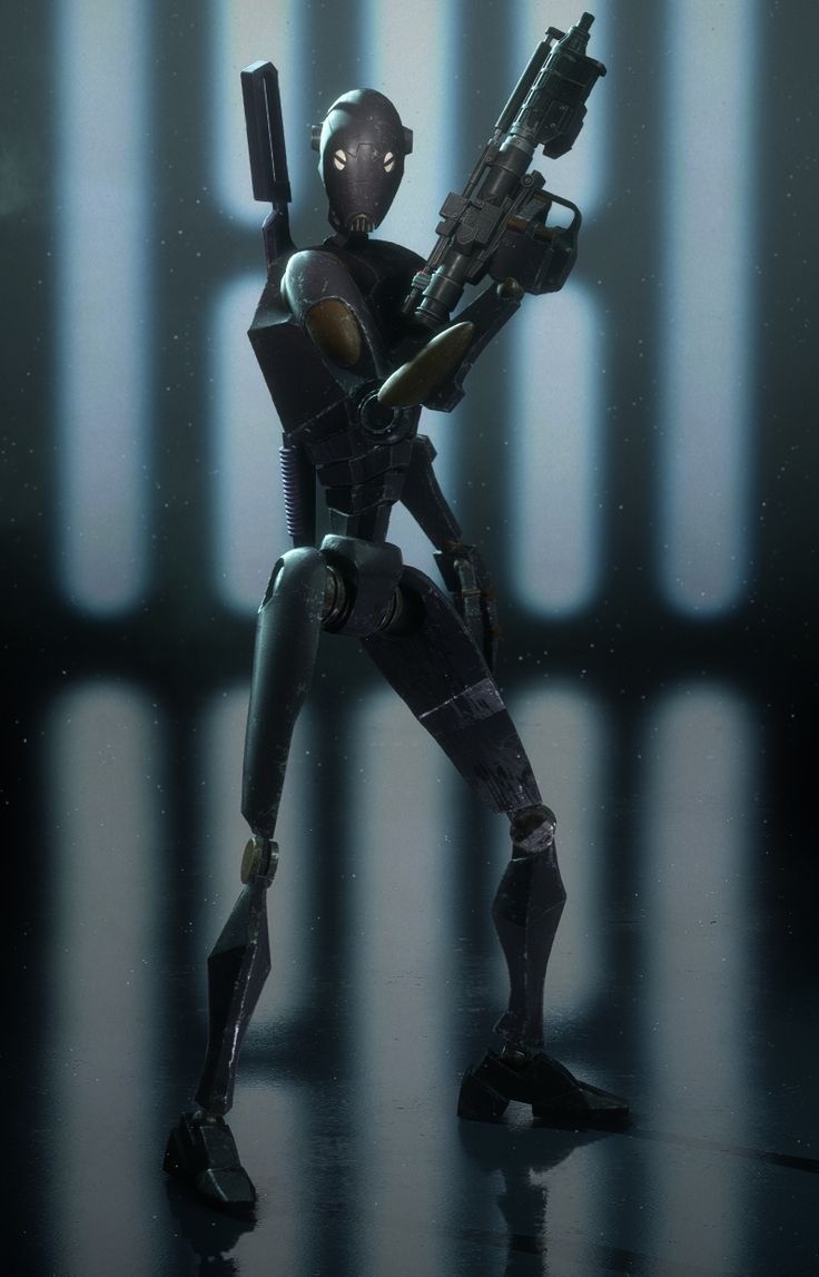 Commando Droid. Star wars image, Star wars droids, Star wars clone wars