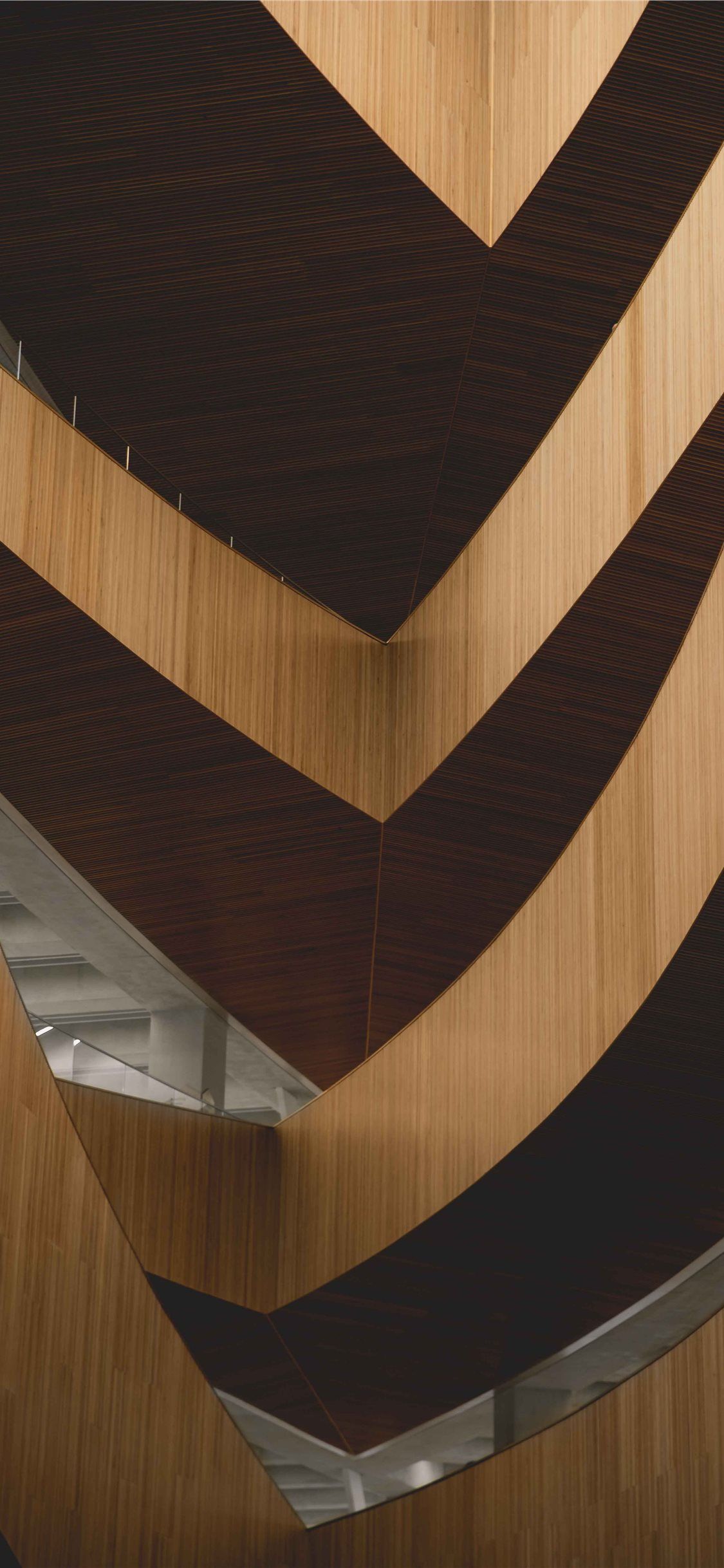 Brown and White Wallpaper