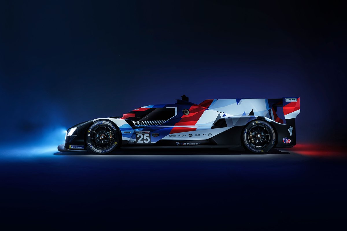 BMW reveals 2023 IMSA drivers, final LMDh race livery