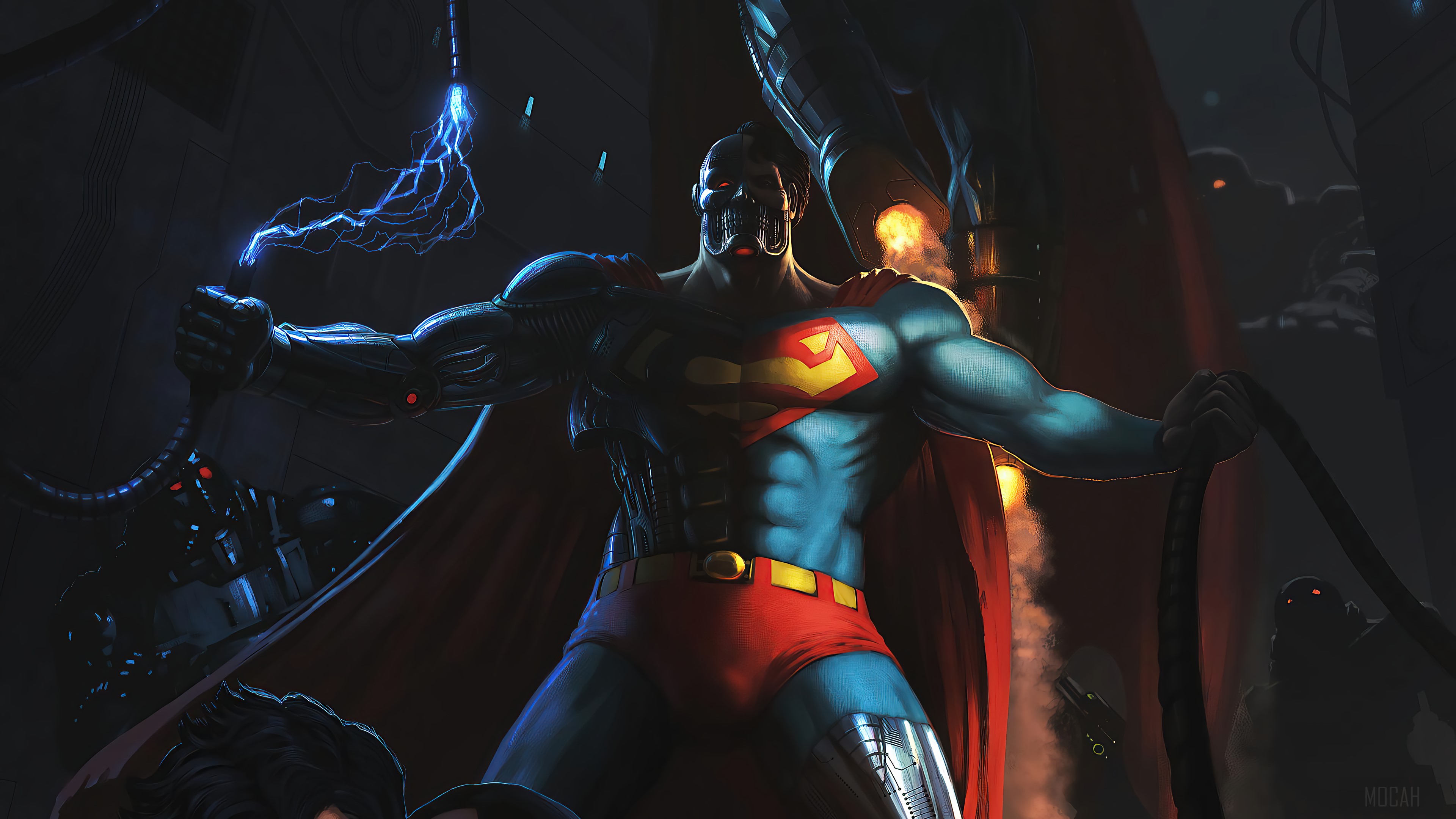 Cyborg Superman, DC Comics, Supervillain, Comics, Comic, Supervillains 4k Gallery HD Wallpaper