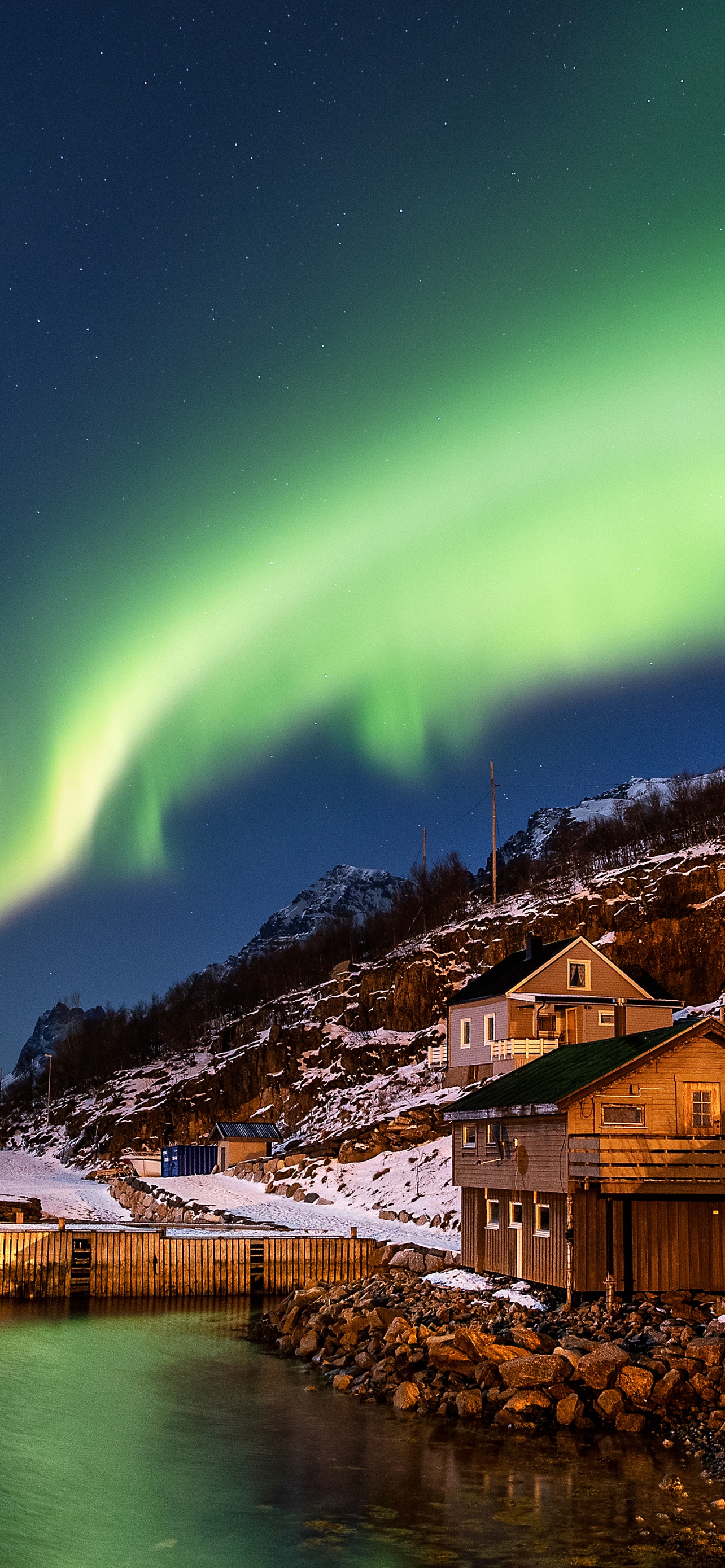 Aurora Borealis Wallpaper 4K, Northern Lights, Norway, Nature