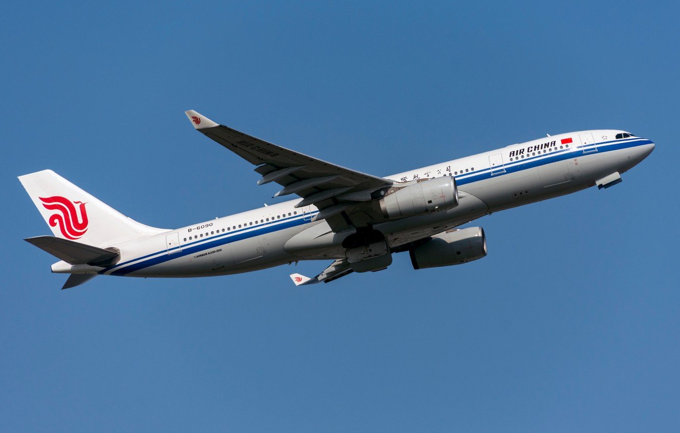 Wallpaper Airbus, Air China, A330 200 Image For Desktop, Section авиация