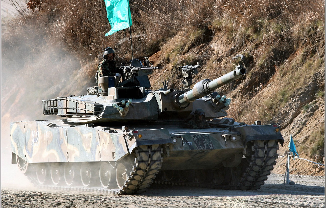 Wallpaper tank, South Korea, Korean, К1А1 image for desktop, section оружие