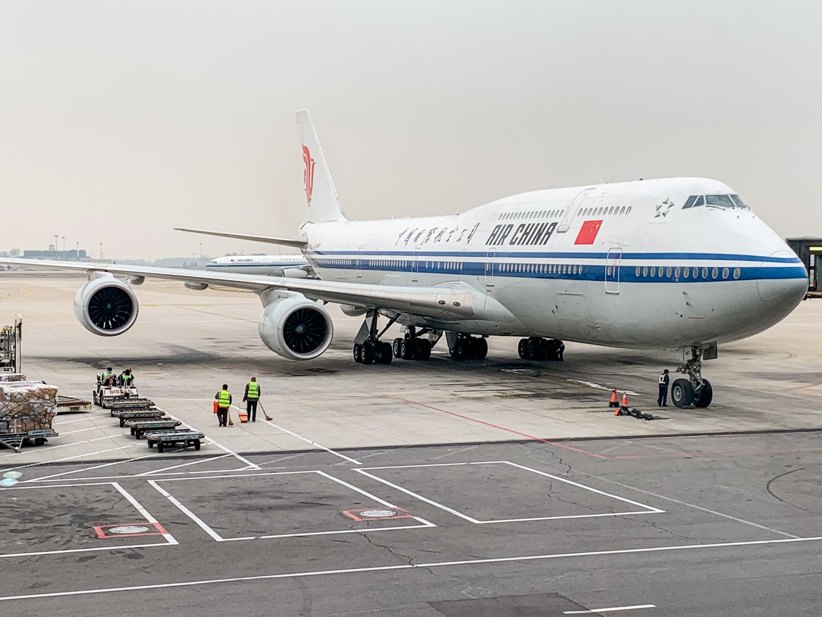 Review: Air China 747 8 In First Class, Beijing To New York Points Guy