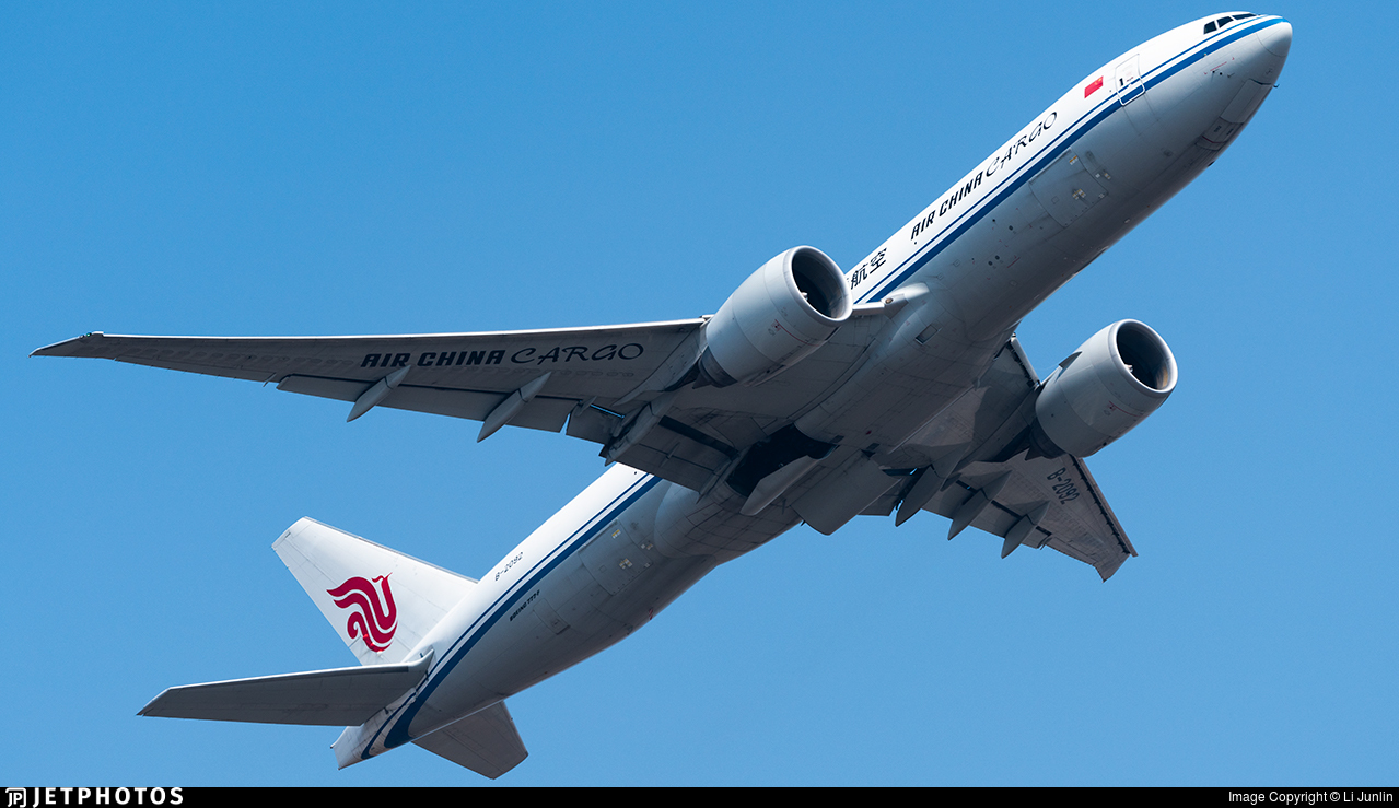 B 2092. Boeing 777 FFT. Air China Cargo