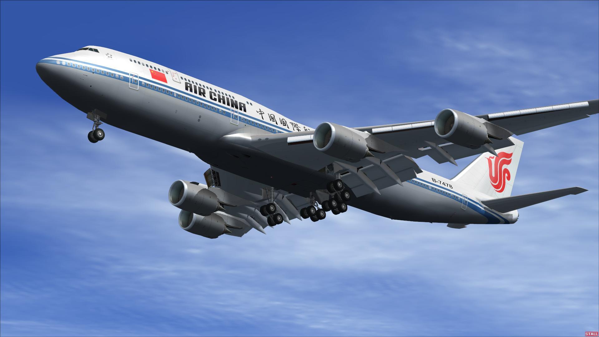 Boeing 747 8i Air China Package For FSX And P3D