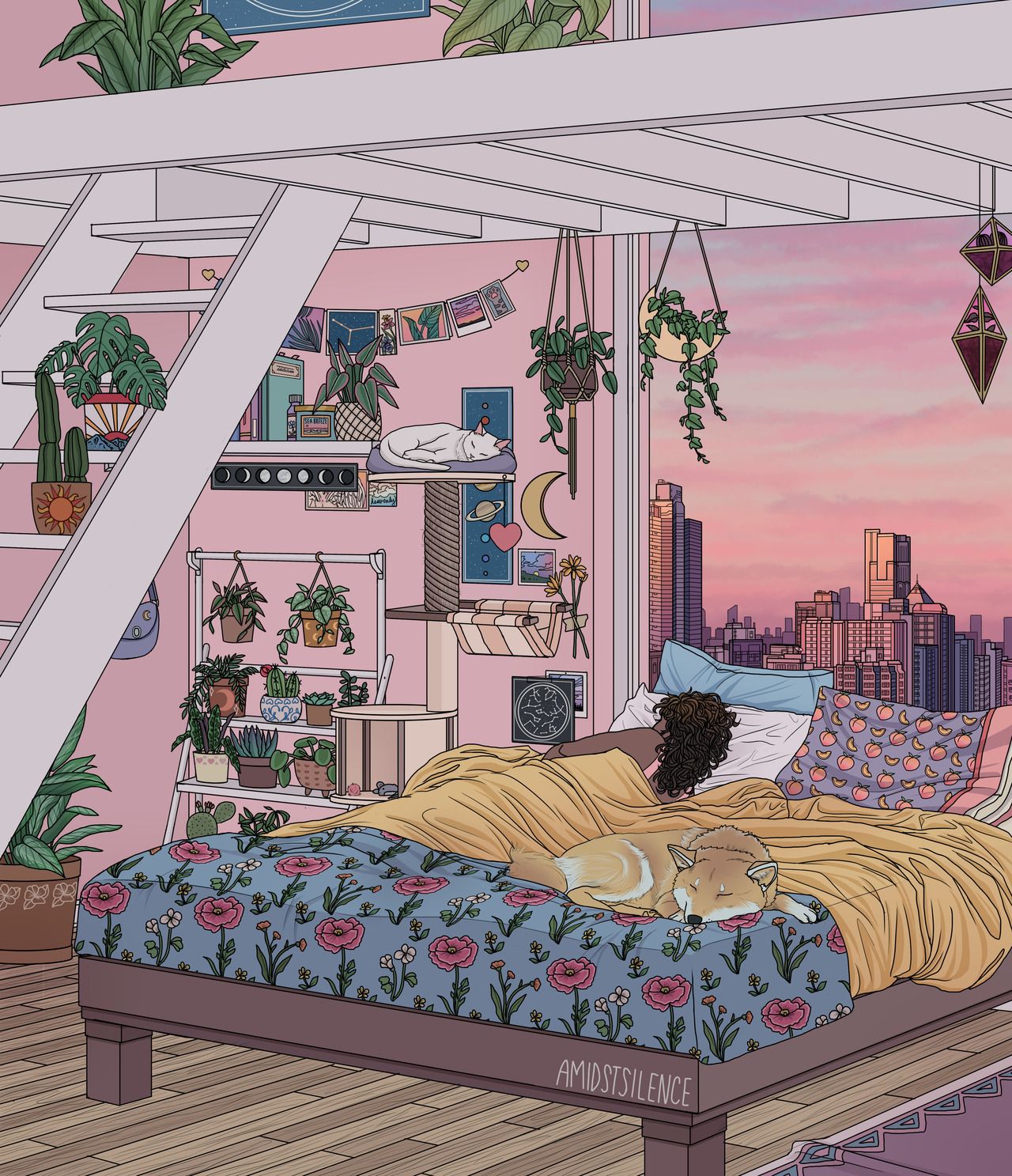Bedroom Aesthetic Art Wallpapers - Wallpaper Cave