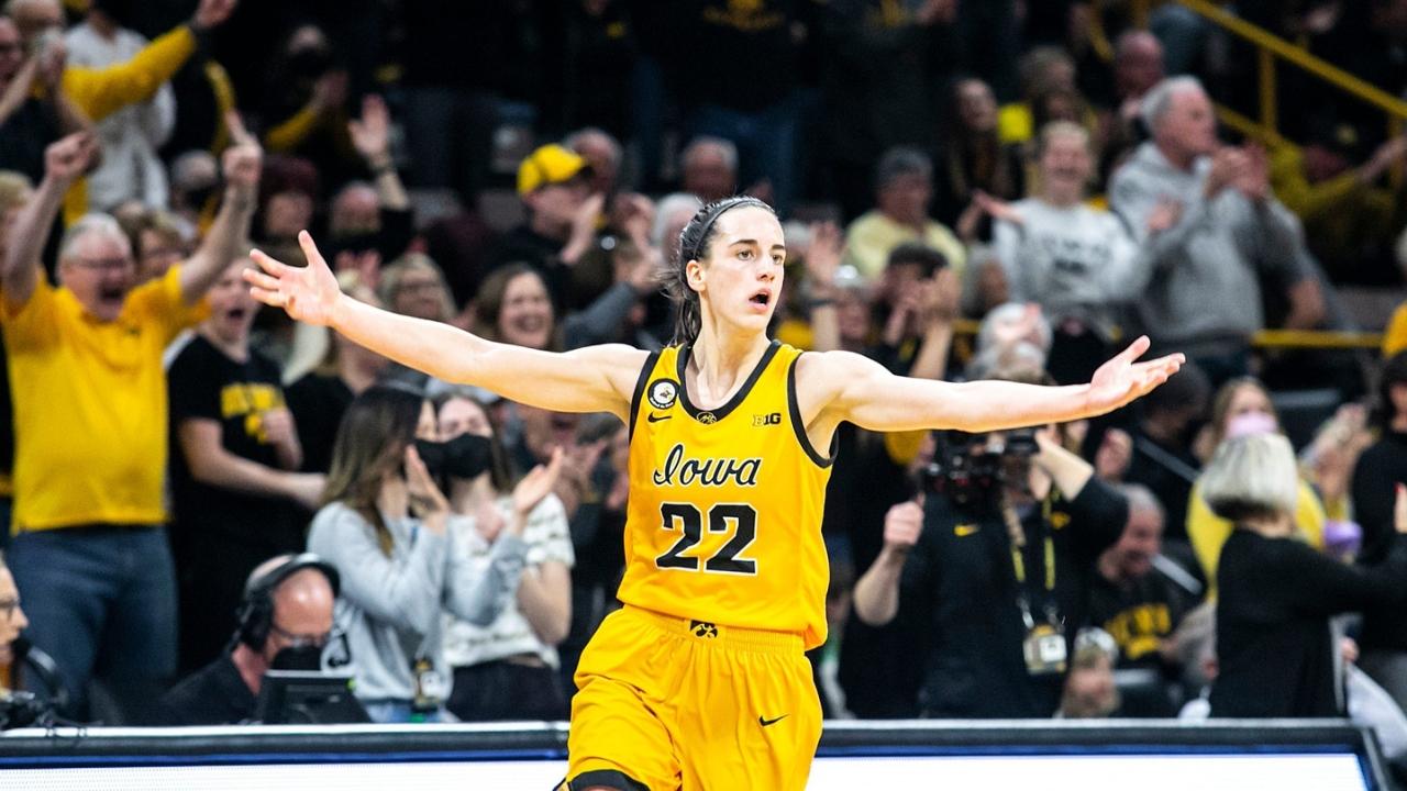 Iowa's Caitlin Clark stars in the final women's basketball Starting Five of the season