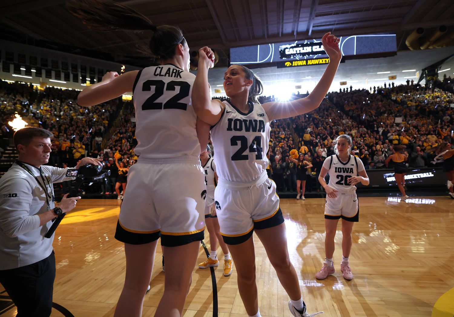 Photos: Iowa Women's Basketball takes down Indiana