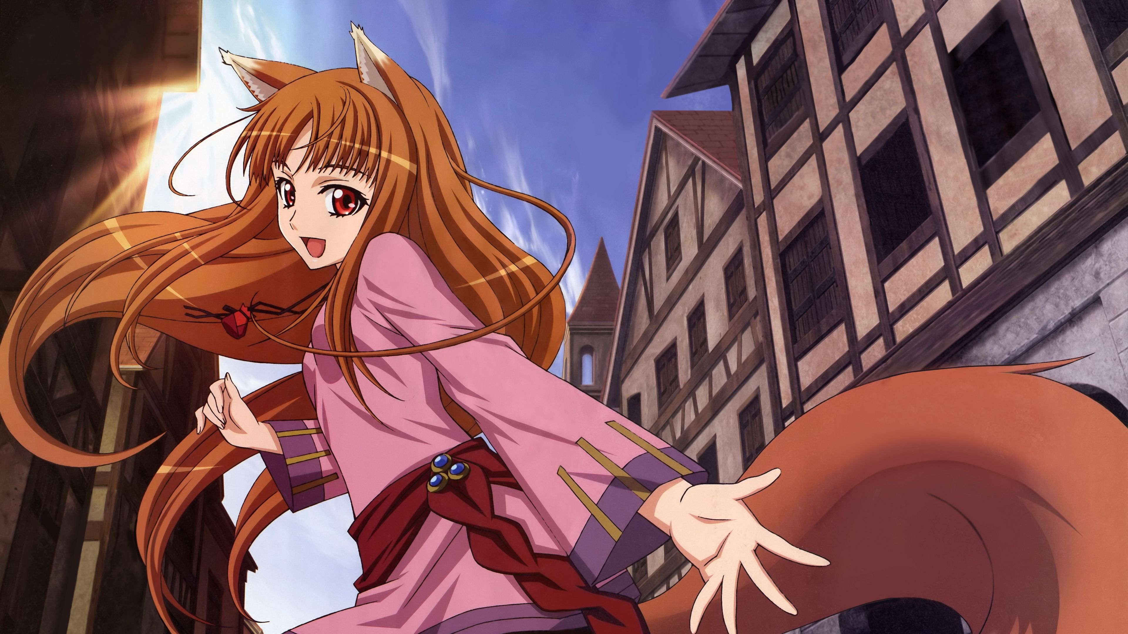 Spice and Wolf (Anime) Wallpaper: 4K, HD, 1920x1080 Phone & Desktop Background
