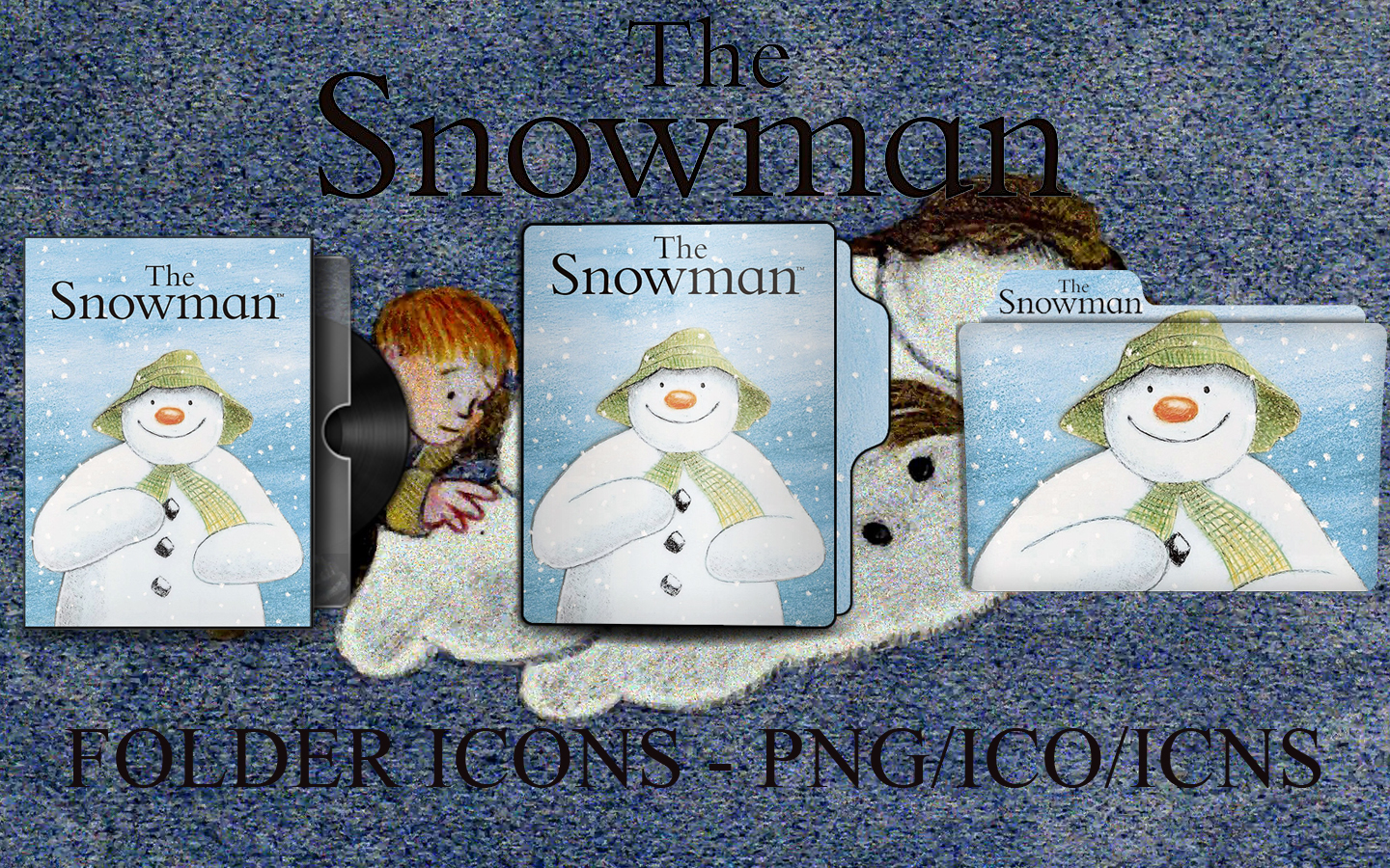 The Snowman (1982) Folder Icon pack