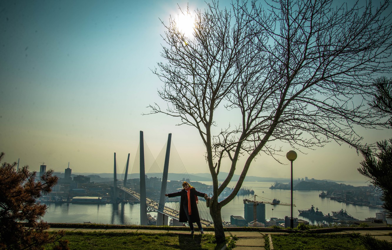 Wallpaper sea, Vladivostok, Primorye, Solotoro image for desktop, section город