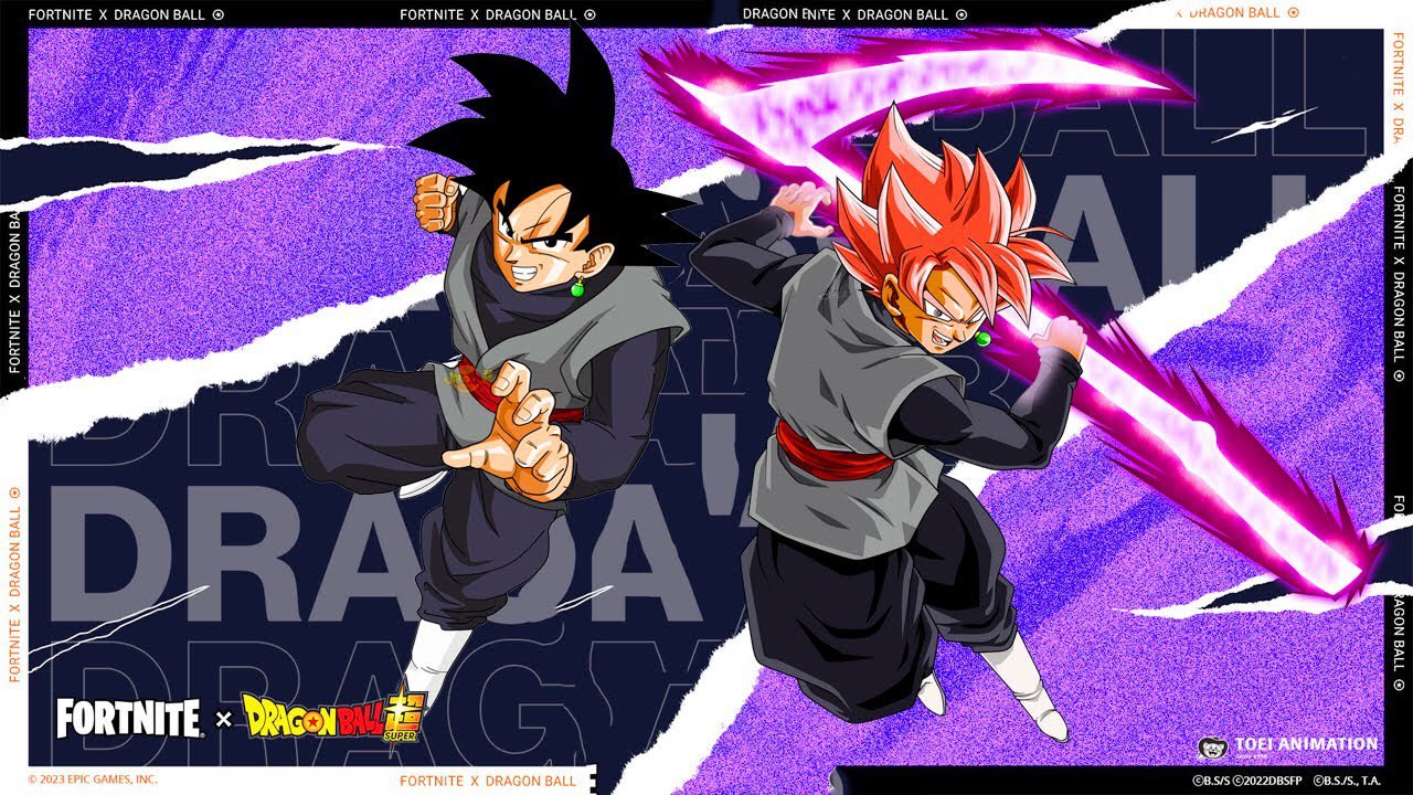 Goku Black Fortnite wallpaper