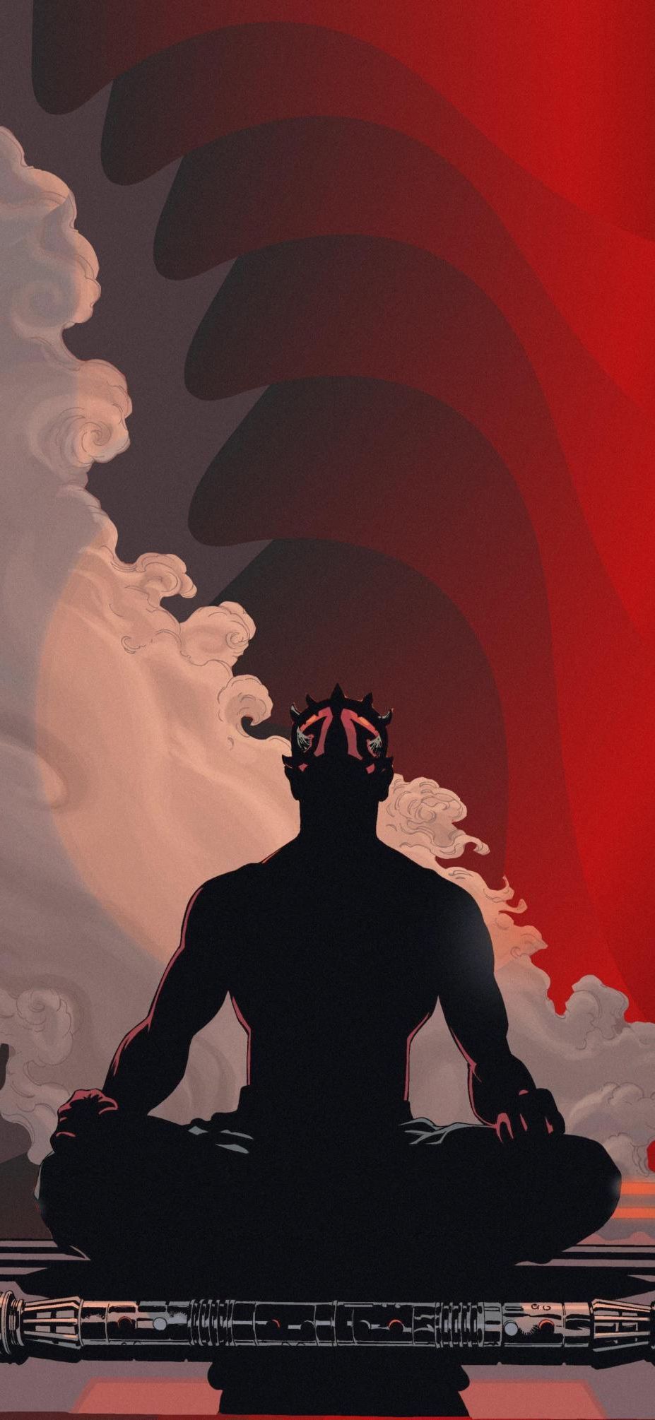 Darth Maul Wallpaper for mobile phone, tablet, desktop computer and other devices HD and 4K wallpaper. Star wars illustration, Star wars artwork, Star wars image