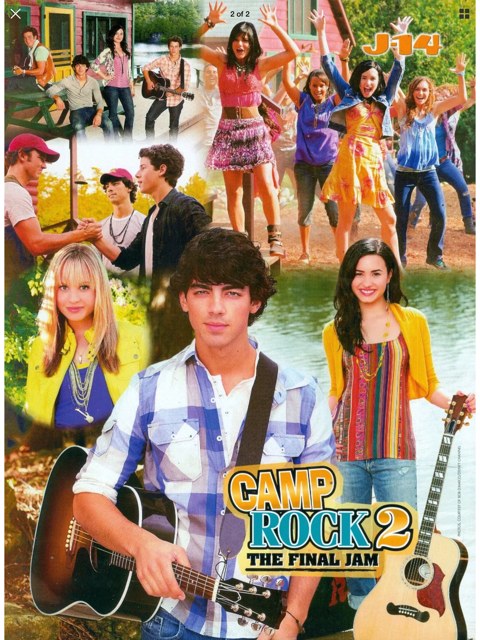 Camp Rock 2: The Final Jam (J 14) Demi Lovato Jonas Brothers. Filmes, Younger