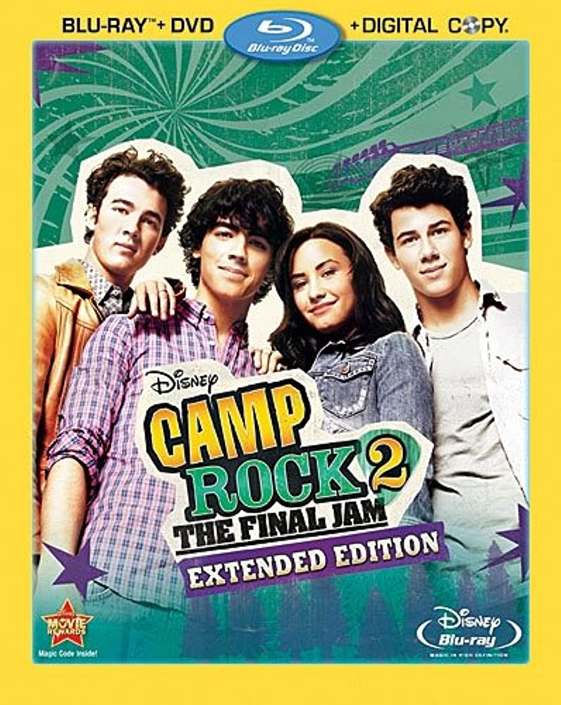Camp Rock 2: The Final Jam Edition (Three Disc Blu Ray DVD Combo + Digital Copy), Demi Lovato, Alyson Stoner, Joe Jonas, Nick Jonas, Kevin Jonas, Chloe Bridges, Meaghan Martin, Anna