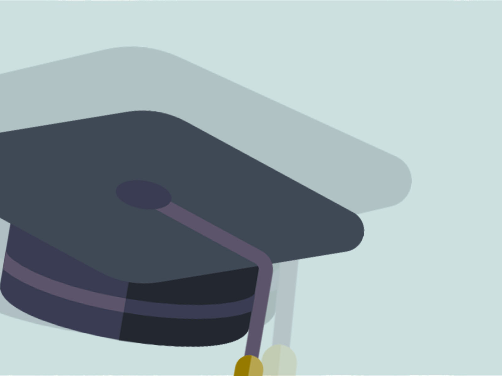 Graduation Cap Powerpoint , Education PPT Background and