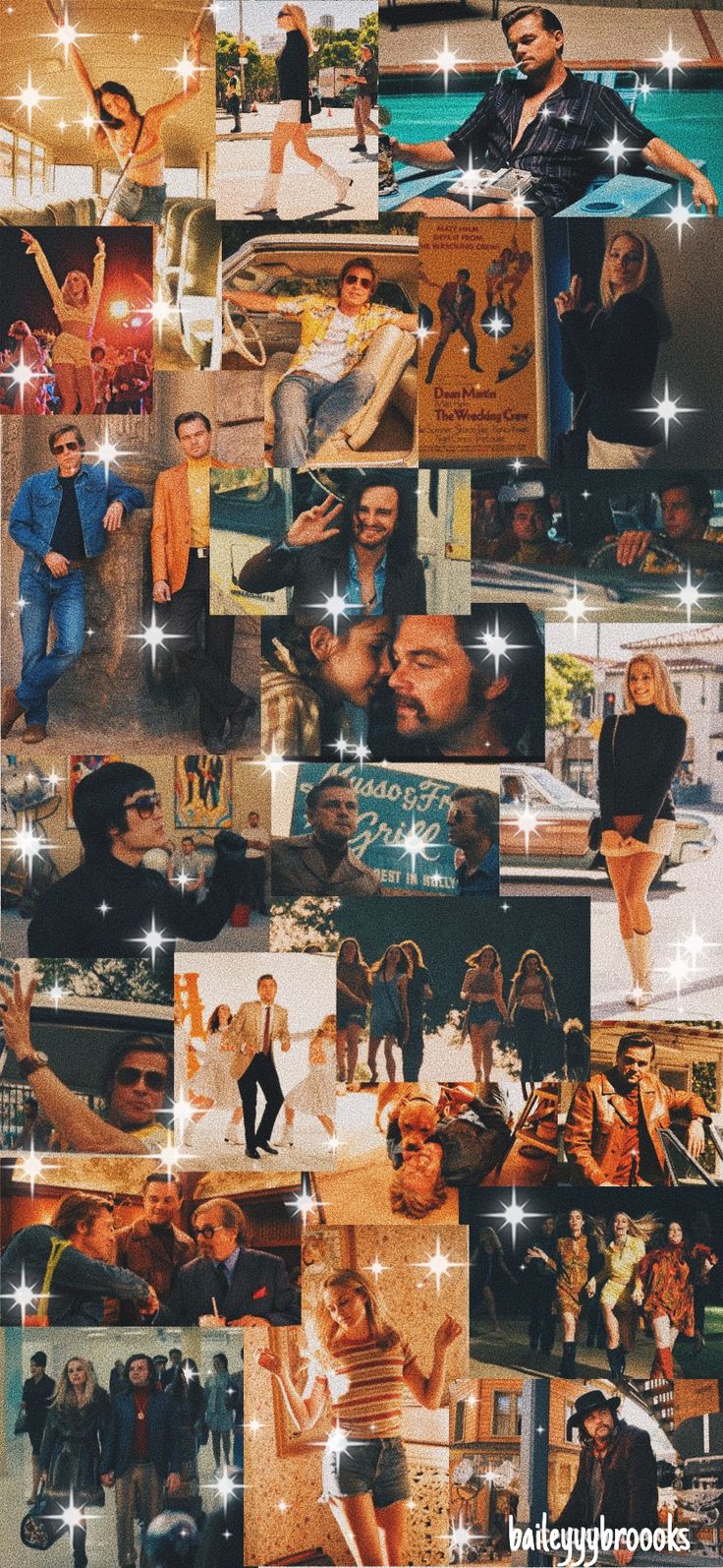 once upon a time.in hollywood!. Wallpaper background, Wallpaper, Painting