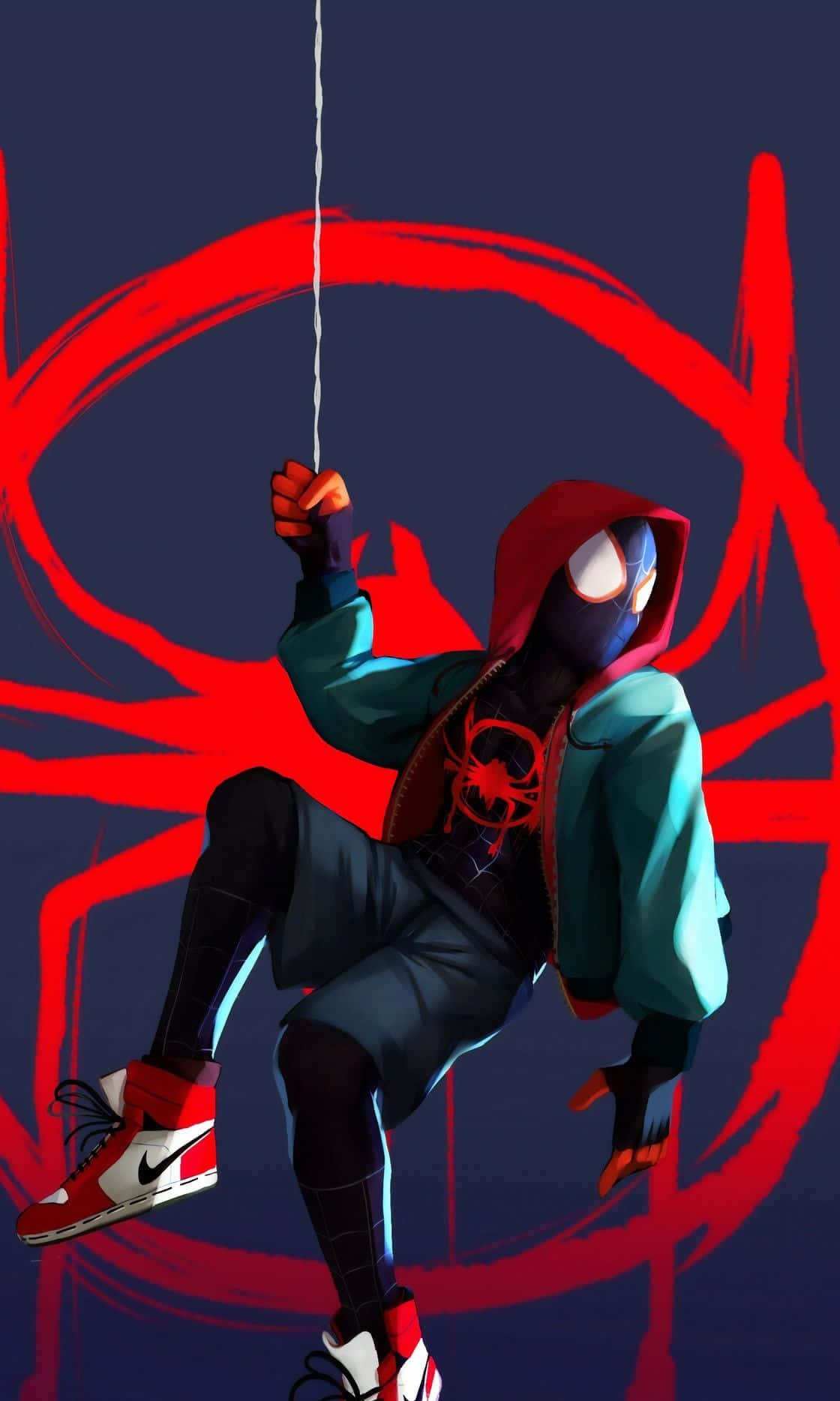 Miles Morales iPhone Wallpaper for FREE