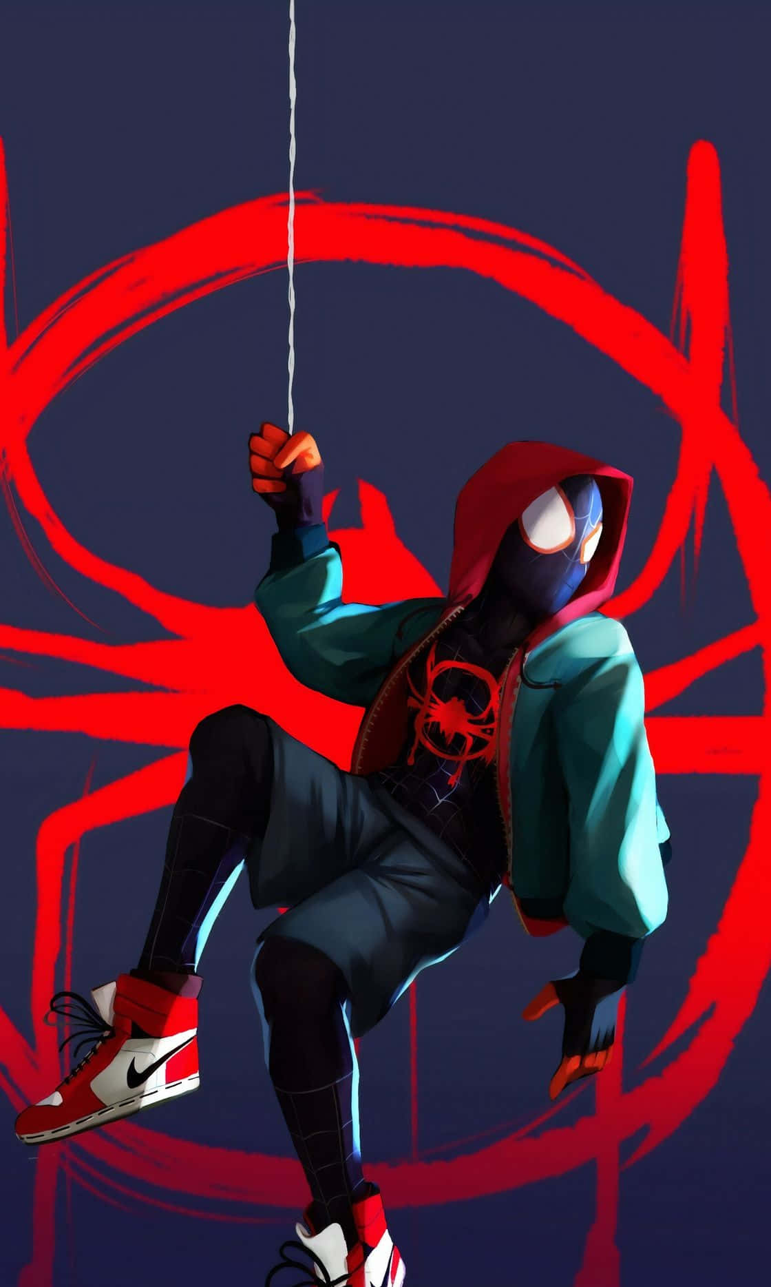 Miles Morales iPhone Wallpaper