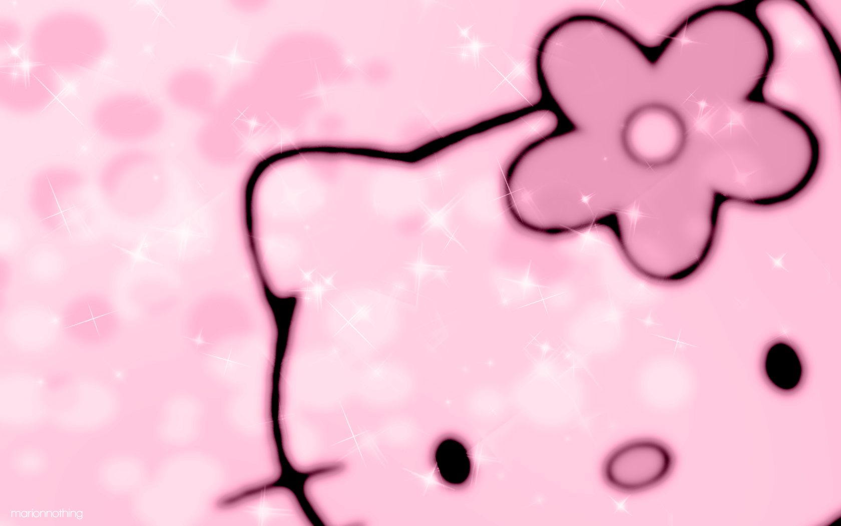 Pink Hello Kitty Wallpaper