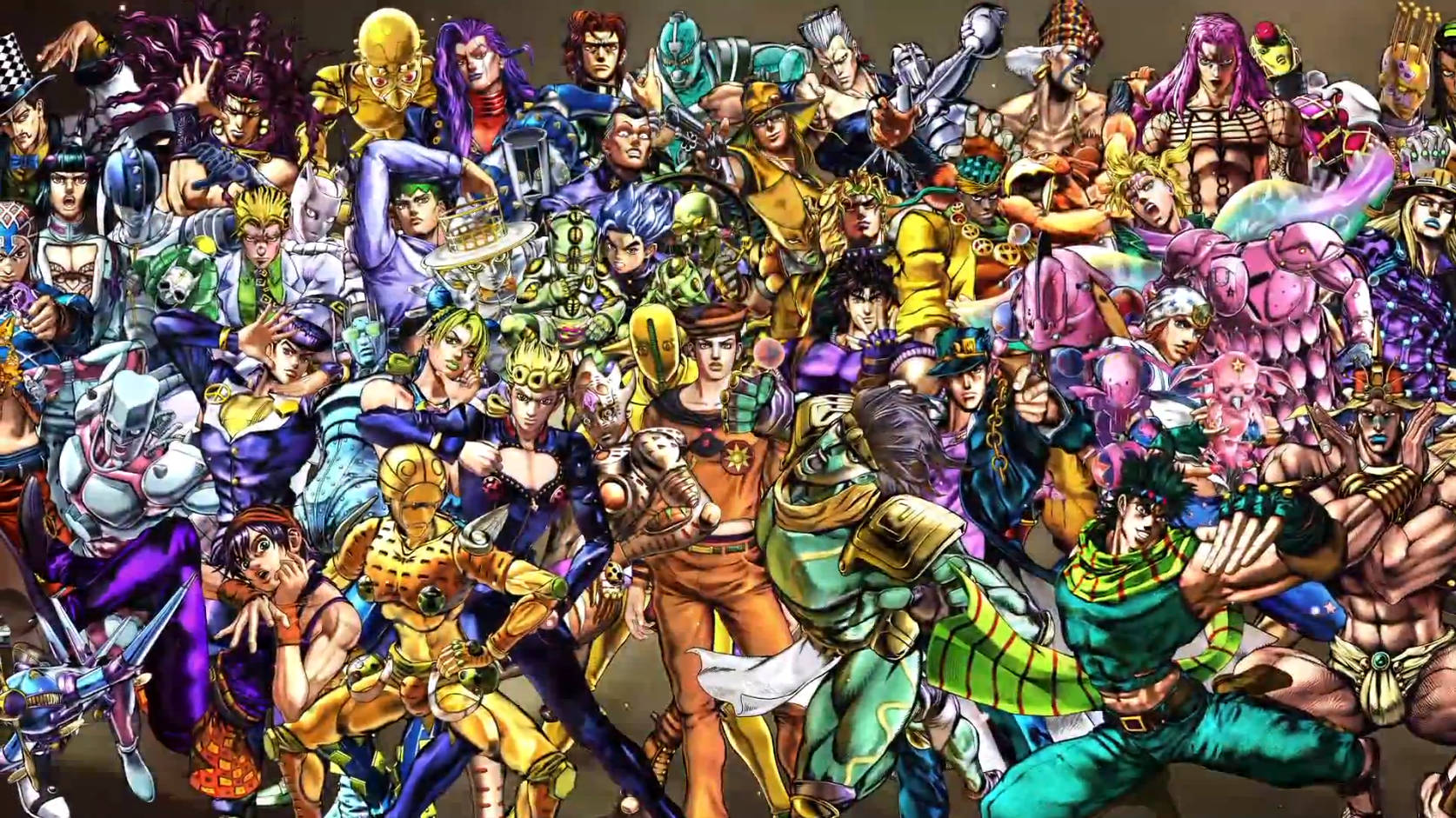 Download Jojo Bizarre Adventure Wallpaper
