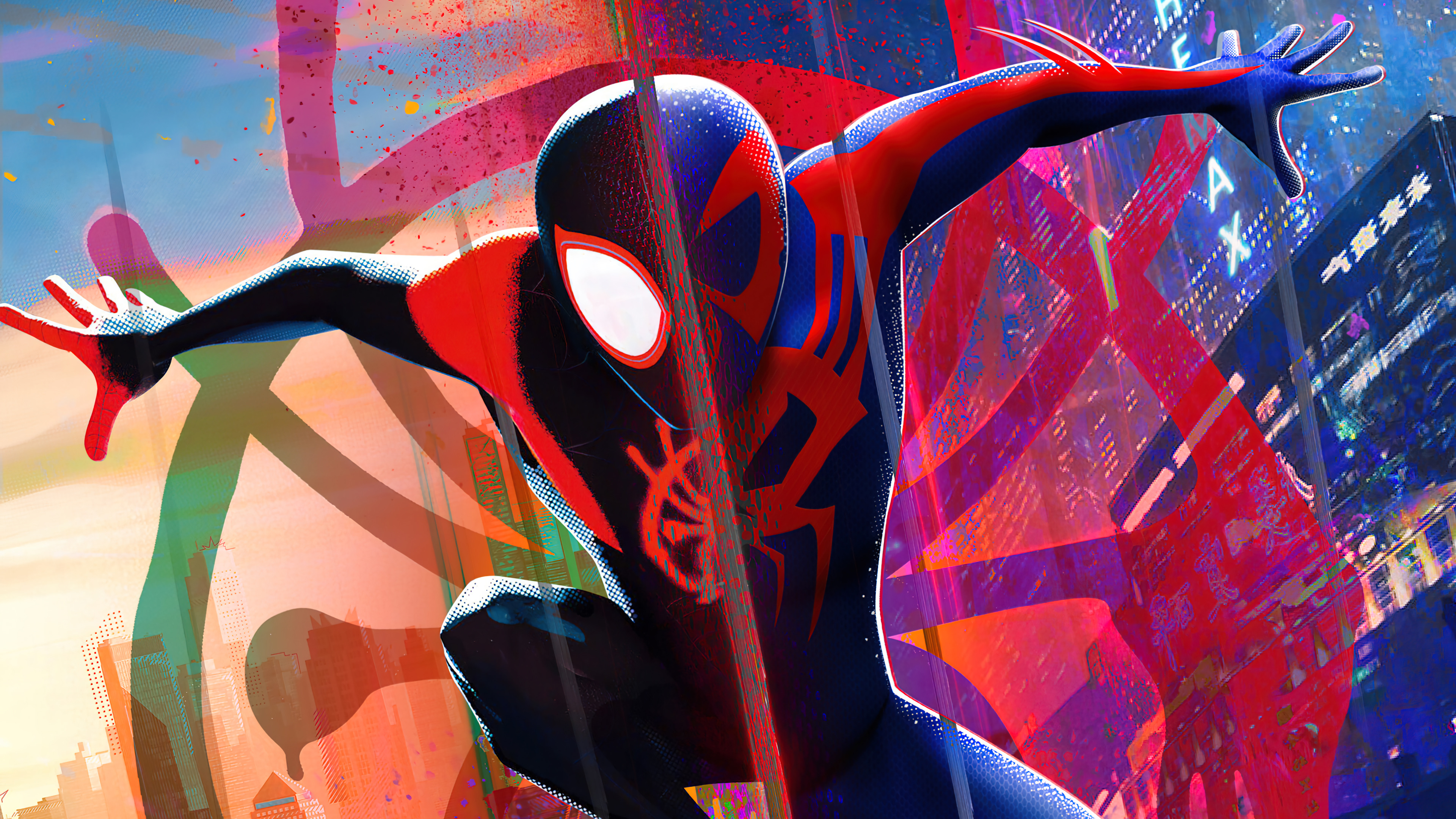 Download Spider Man: Across The Spider Verse wallpaper for mobile phone, free Spider Man: Across The Spider Verse HD picture