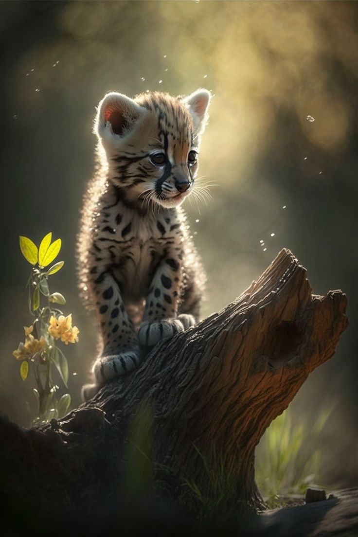 Baby ocelot. Animals beautiful, Wild cats, Cute animals