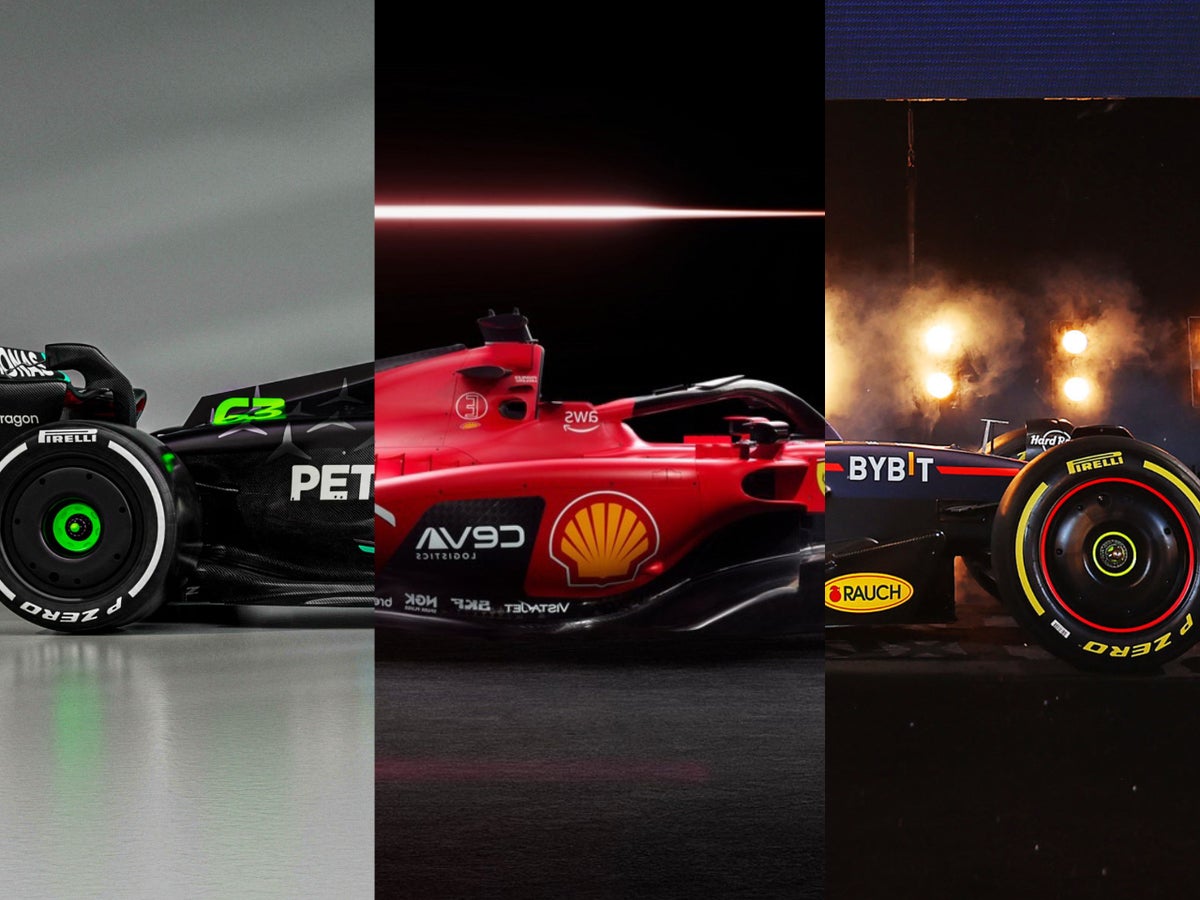 In picture: Every new F1 car for 2023 season as Mercedes, Ferrari and Red Bull launch title contenders