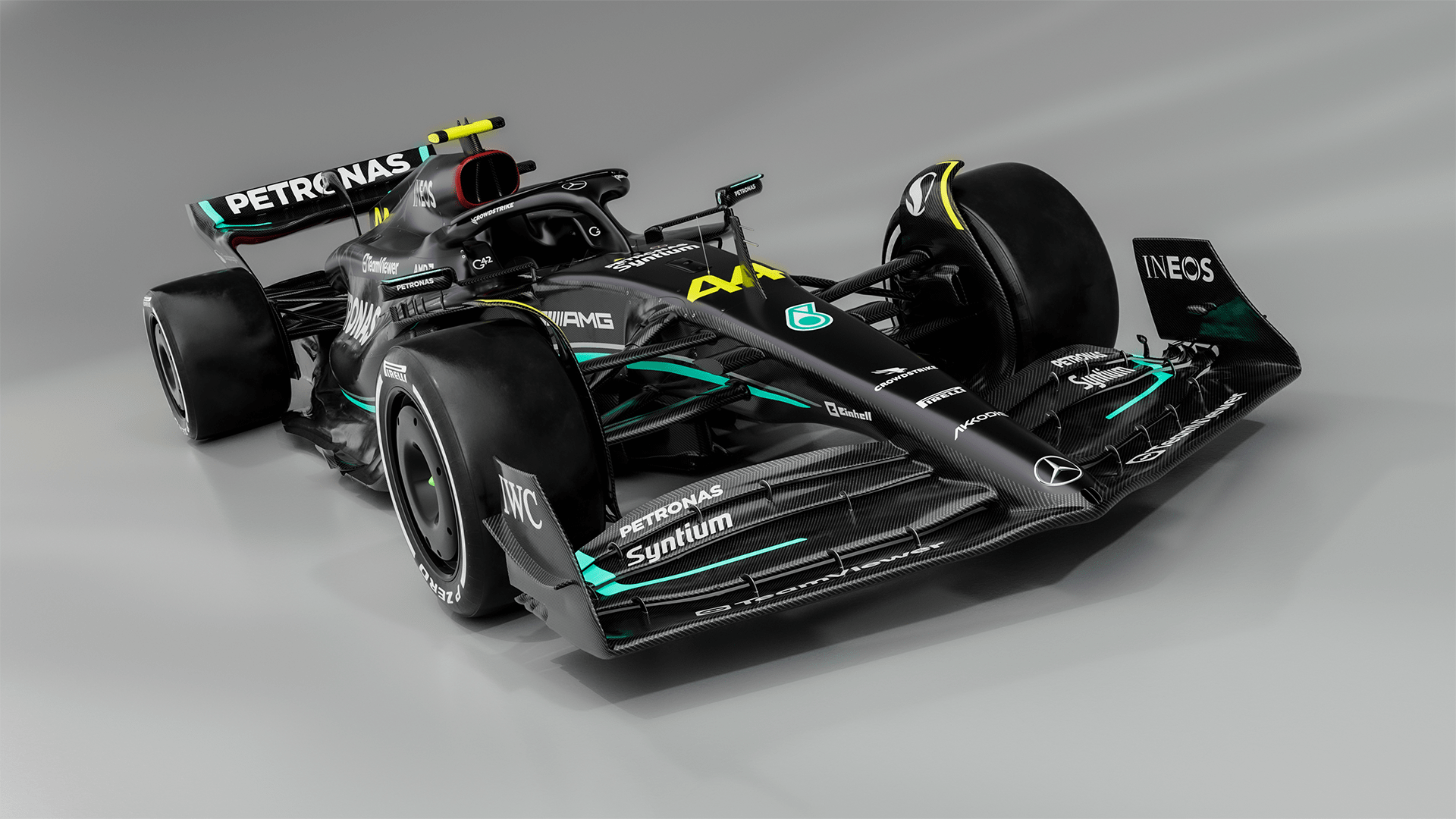 FIRST LOOK: Mercedes go back to black with new W14 for 2023 F1 season. Formula 1®