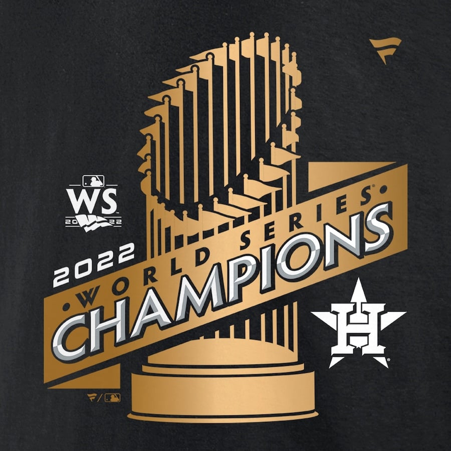 Fanatics Branded Youth Fanatics Branded Navy Houston Astros 2022 World  Series Champions Signature Roster T-Shirt