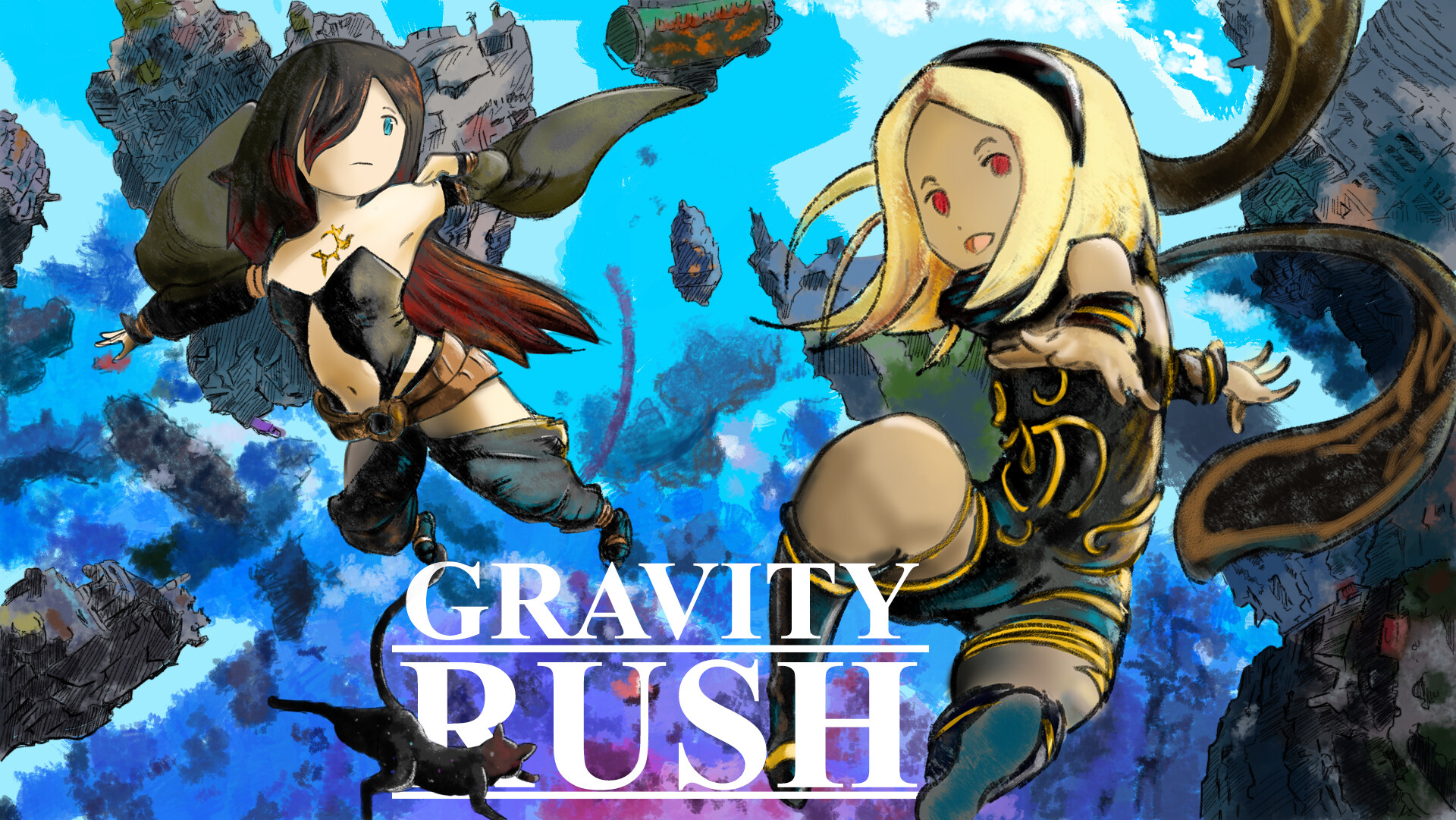gravity rush wallpaper