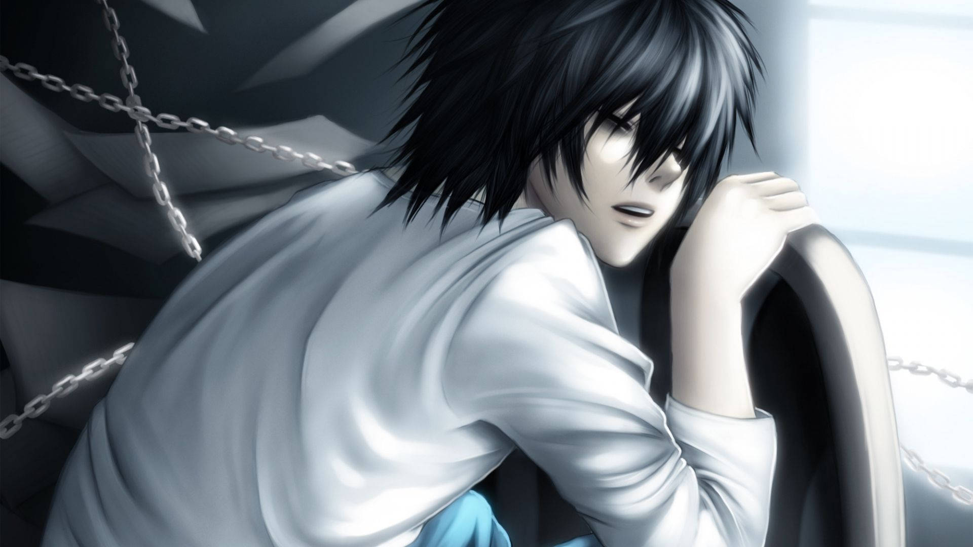 Download Sad Anime Boy L Wallpaper